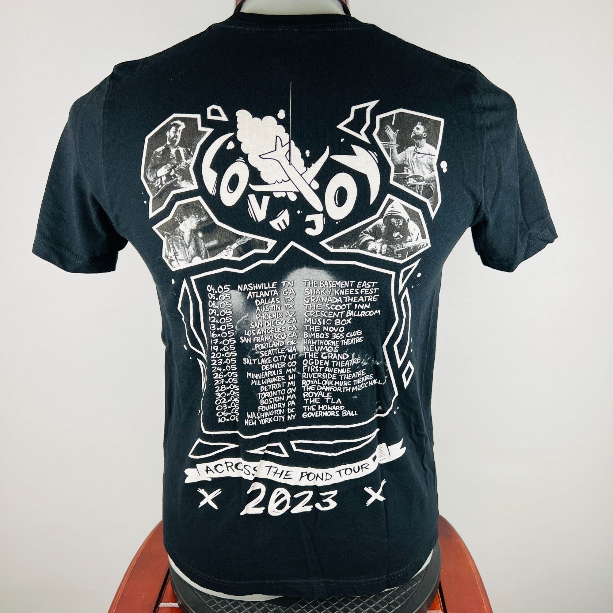 Other LoveJoy Band Across The Pond Concert Tour 2023 Lrg T-Shirt S Size US L / EU 52-54 / 3 - 3 Thumbnail