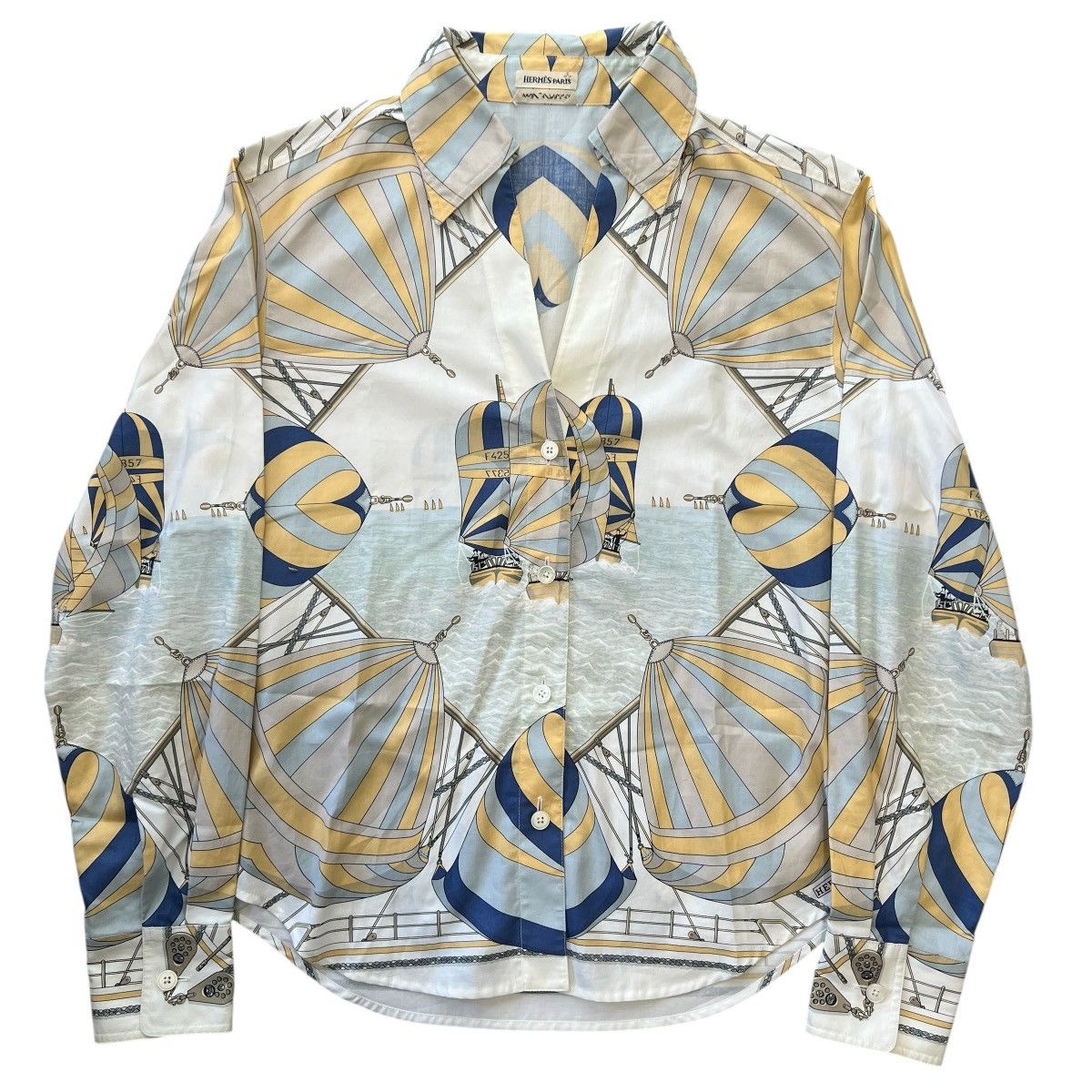 Hermes × Maison Margiela Hermes Martin Margiela Era Linen Shirt