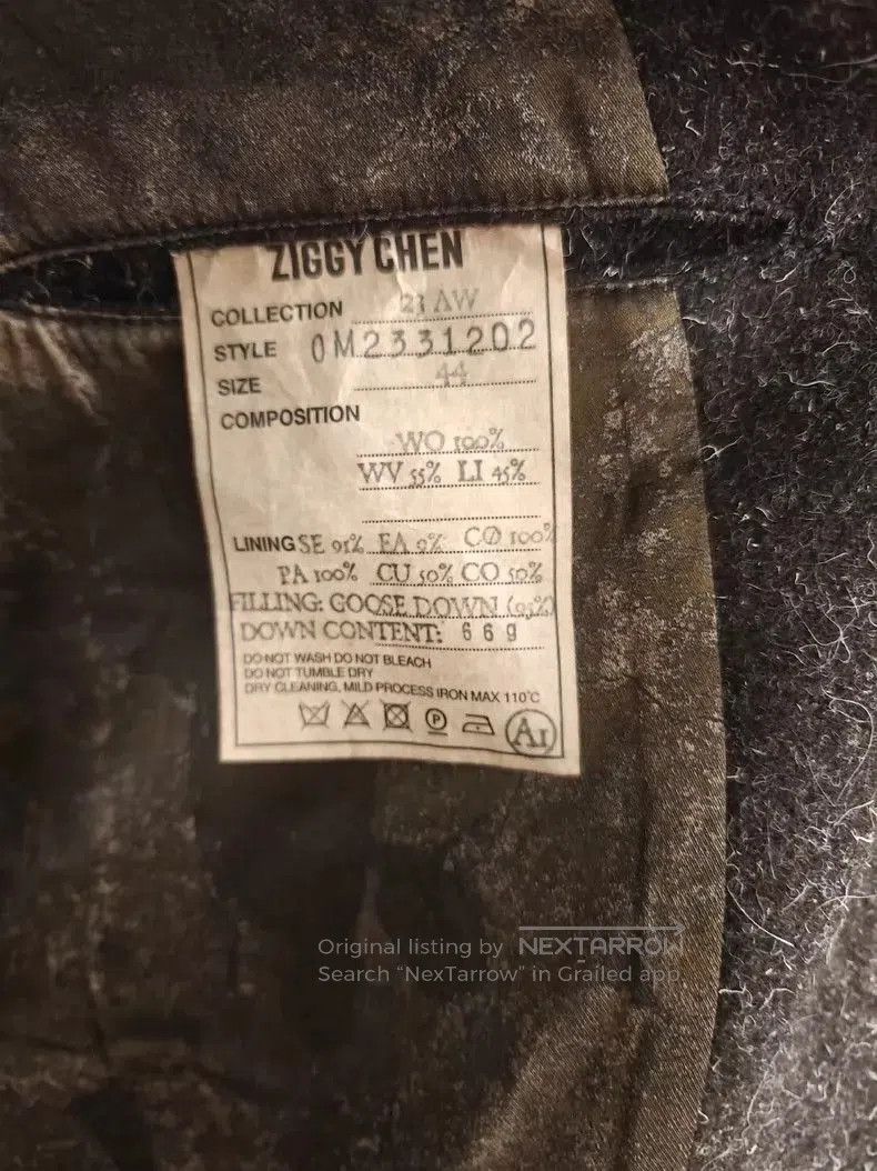 Ziggy Chen Ziggy Chen 23AW Purple Antique Fabric Jacket. Size US L / EU 52-54 / 3 - 8 Thumbnail