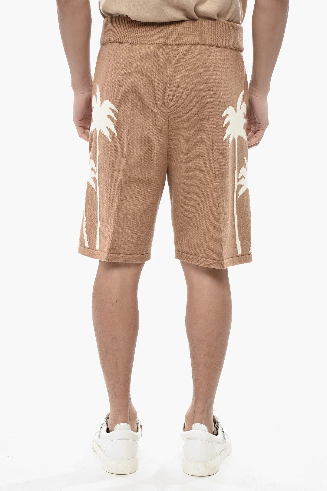 Palm Angels og1mm0326 Knit Short in Brown Size US 30 / EU 46 - 2 Thumbnail