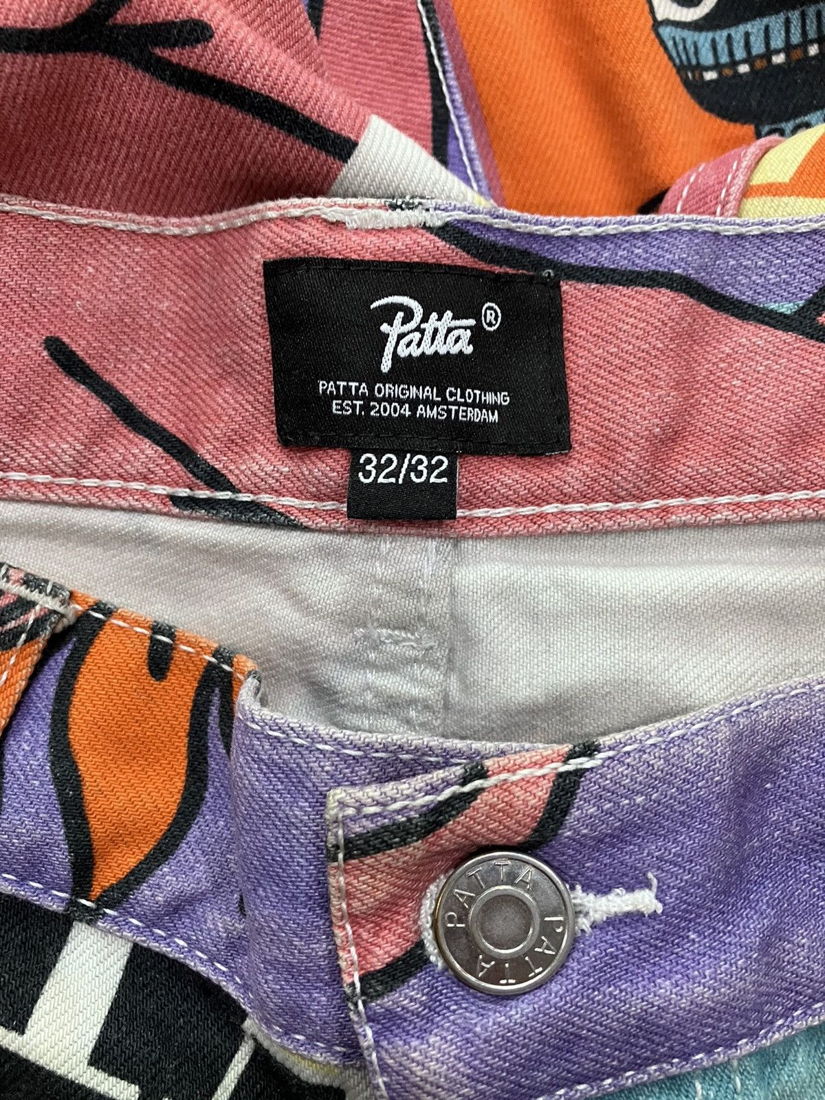 Patta Patta Magazine Denim Jacket & Pants Set Size Medium Size US M / EU 48-50 / 2 - 12 Thumbnail