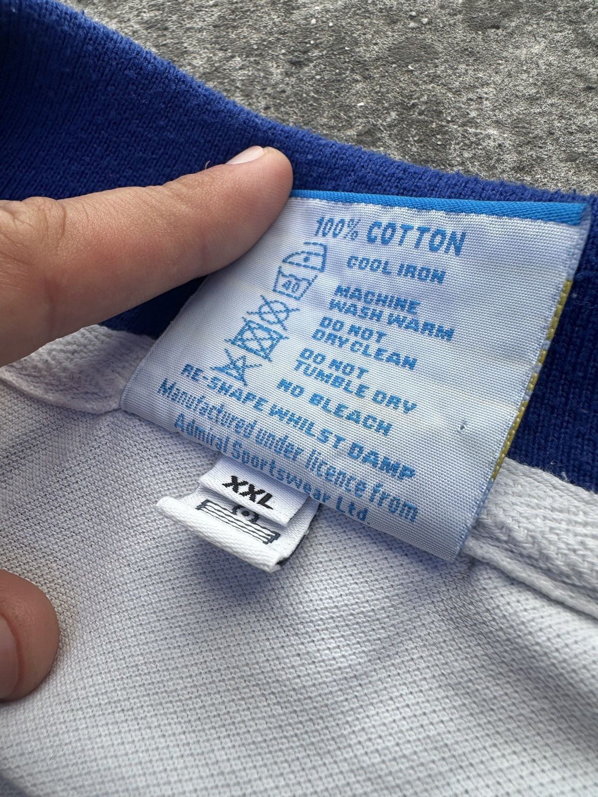 Vintage Vintage Very Rare Admiral Leeds United Soccer Jersey XXL VTg Size US XXL / EU 58 / 5 - 5 Thumbnail