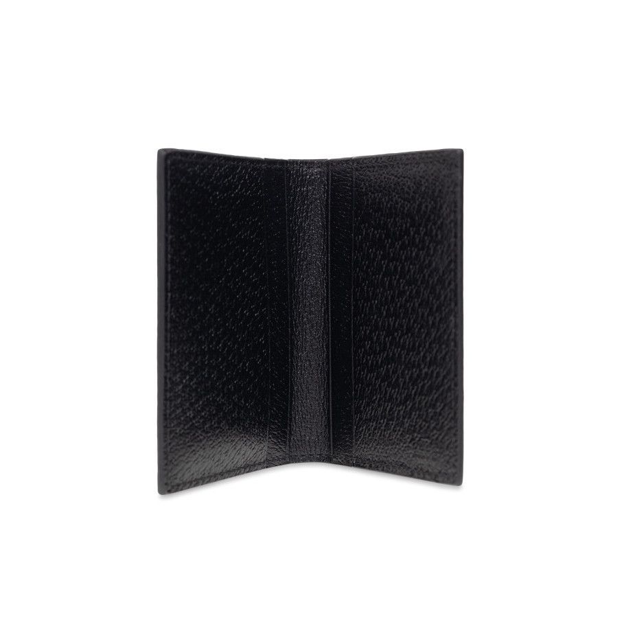 Gucci GUCCI Black Leather Card Holder New & Authentic Size ONE SIZE - 2 Thumbnail