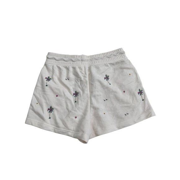 Lou & Grey Lou & Grey Paradise Palm Cozy Cotton Terry Shorts Embroidere Size 28" / US 6 / IT 42 - 5 Thumbnail