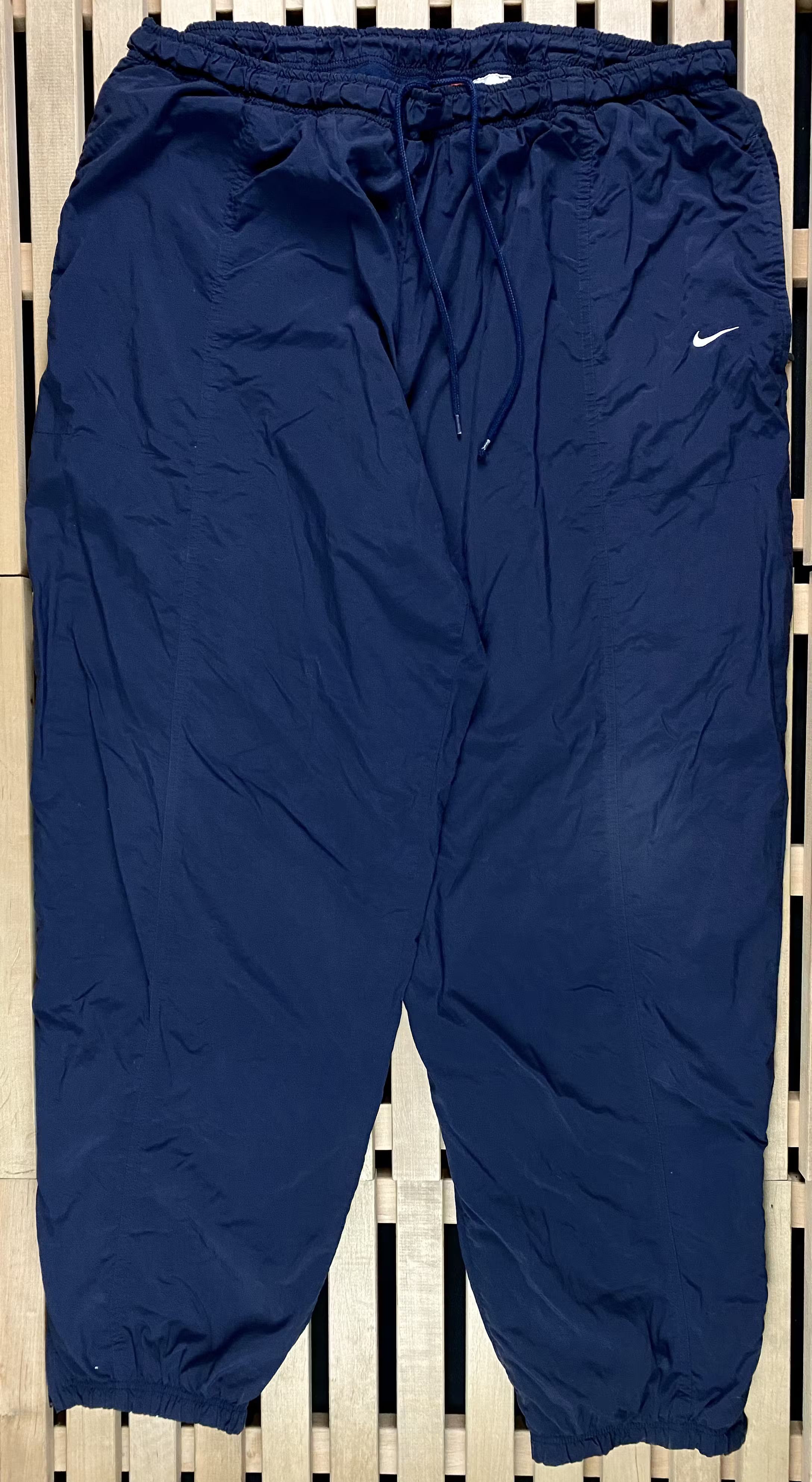 Nike × Vintage Mens Drill Nylon Pants Nike Vintage Size XXL Size US 36 / EU 52 - 1 Thumbnail