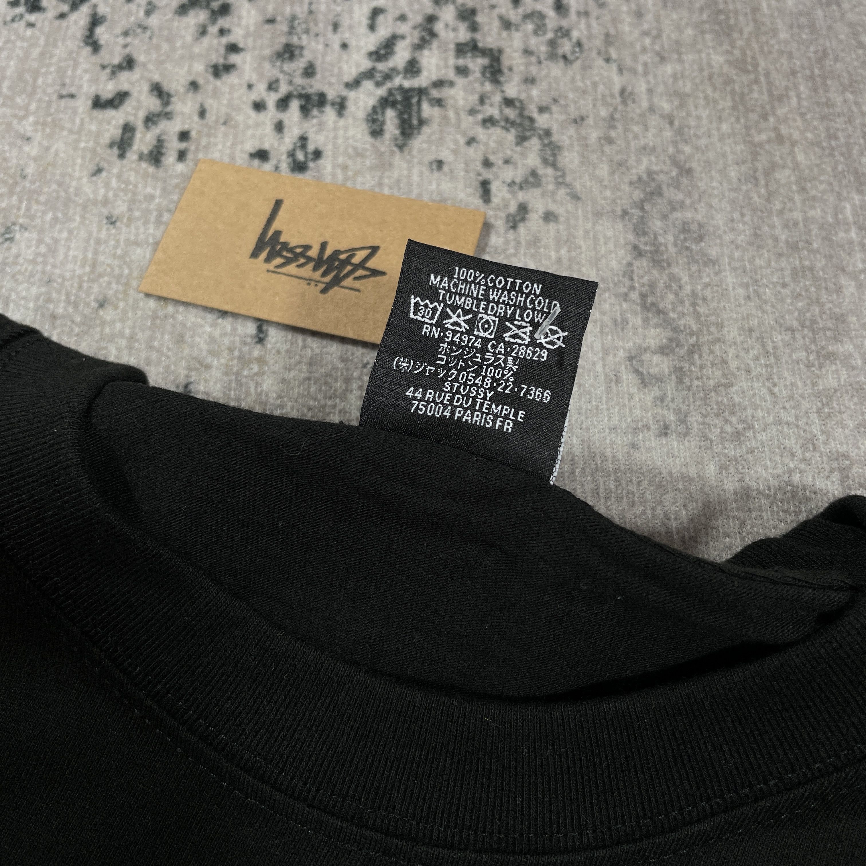 Stussy Stussy Skateman Tee Black BNWT Size US L / EU 52-54 / 3 - 6 Thumbnail