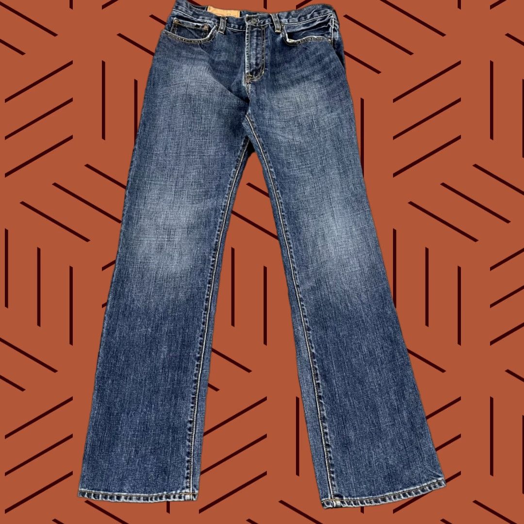 Gap GAP Jeans Mens 30 x 32 Straight Blue Denim 90s Y2K Skater East Fit 5-Pocket Regular Rise Mid Jeans Mens Blue Size US 30 / EU 46 - 1 Thumbnail