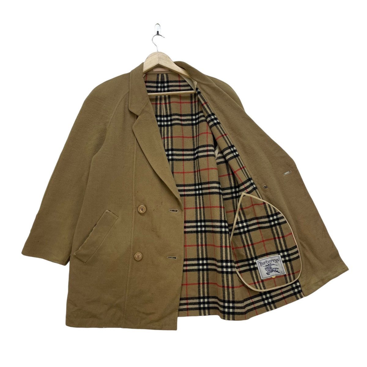 ジャケット・アウター 90s Burberry shawl color wool blouson Burberry × Burberry Prorsum × Vintage 90s Burberrys Shawl