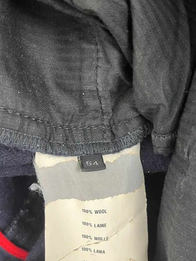 Prada 2000s Prada Navy Wool Minimalist Pants Size US 34 / EU 50 - 13 Thumbnail