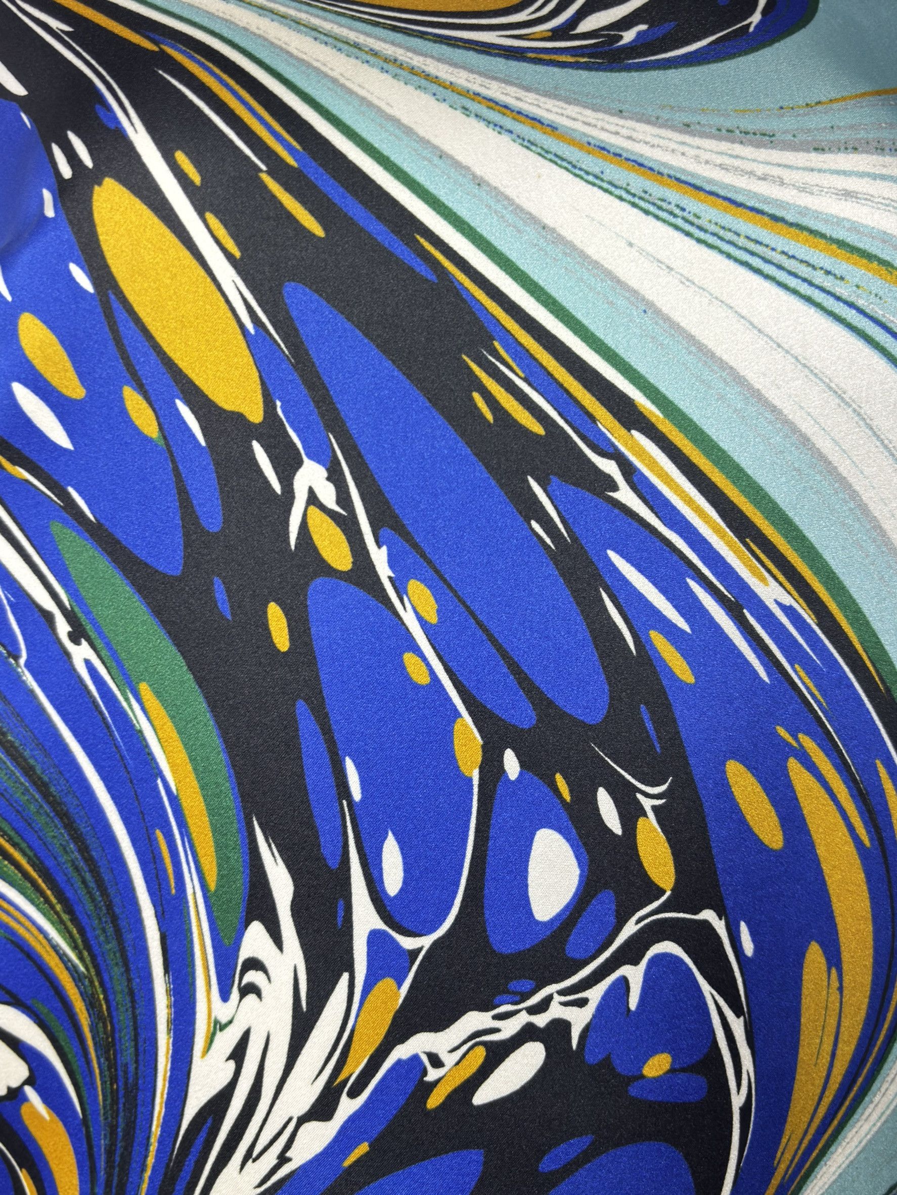 Stella McCartney Stella McCartney Abstract Print Silk Sleeveless Dress Size L / US 10 / IT 46 - 8 Thumbnail