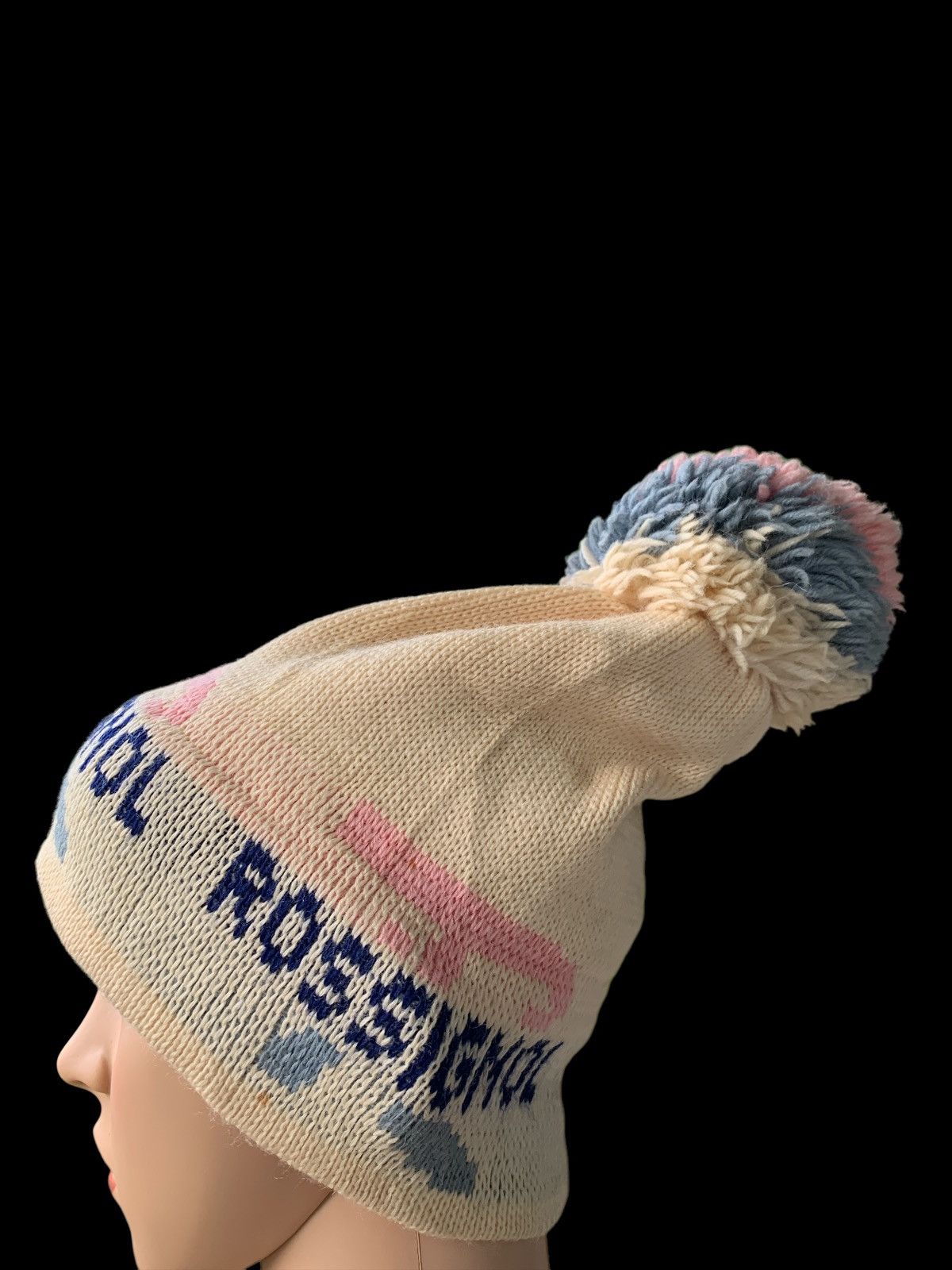 Designer × Japanese Brand Rossignol Crochet Beanie Mitsui Bussan Size ONE SIZE - 5 Thumbnail