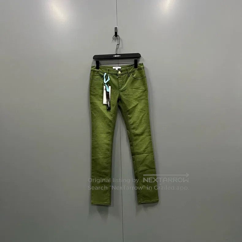Givenchy Givenchy Green Slim Fit Denim Pants Size US 38 / EU 54 - 1 Thumbnail