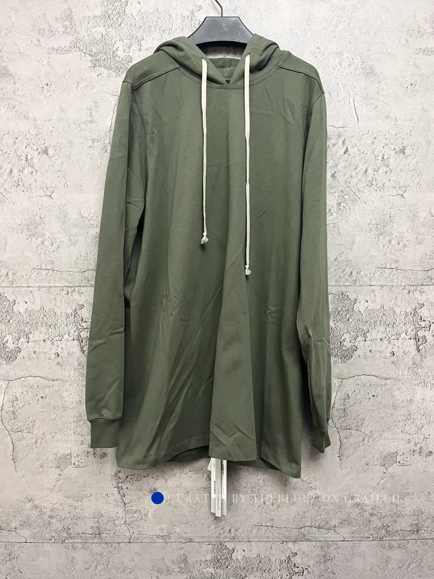 Rick Owens Classic Green Sweatshirt Size US S / EU 44-46 / 1 - 1 Thumbnail