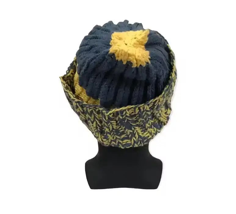 Japanese Brand × Vintage Japanese Brand Knit Beanie Hat Size ONE SIZE - 3 Thumbnail