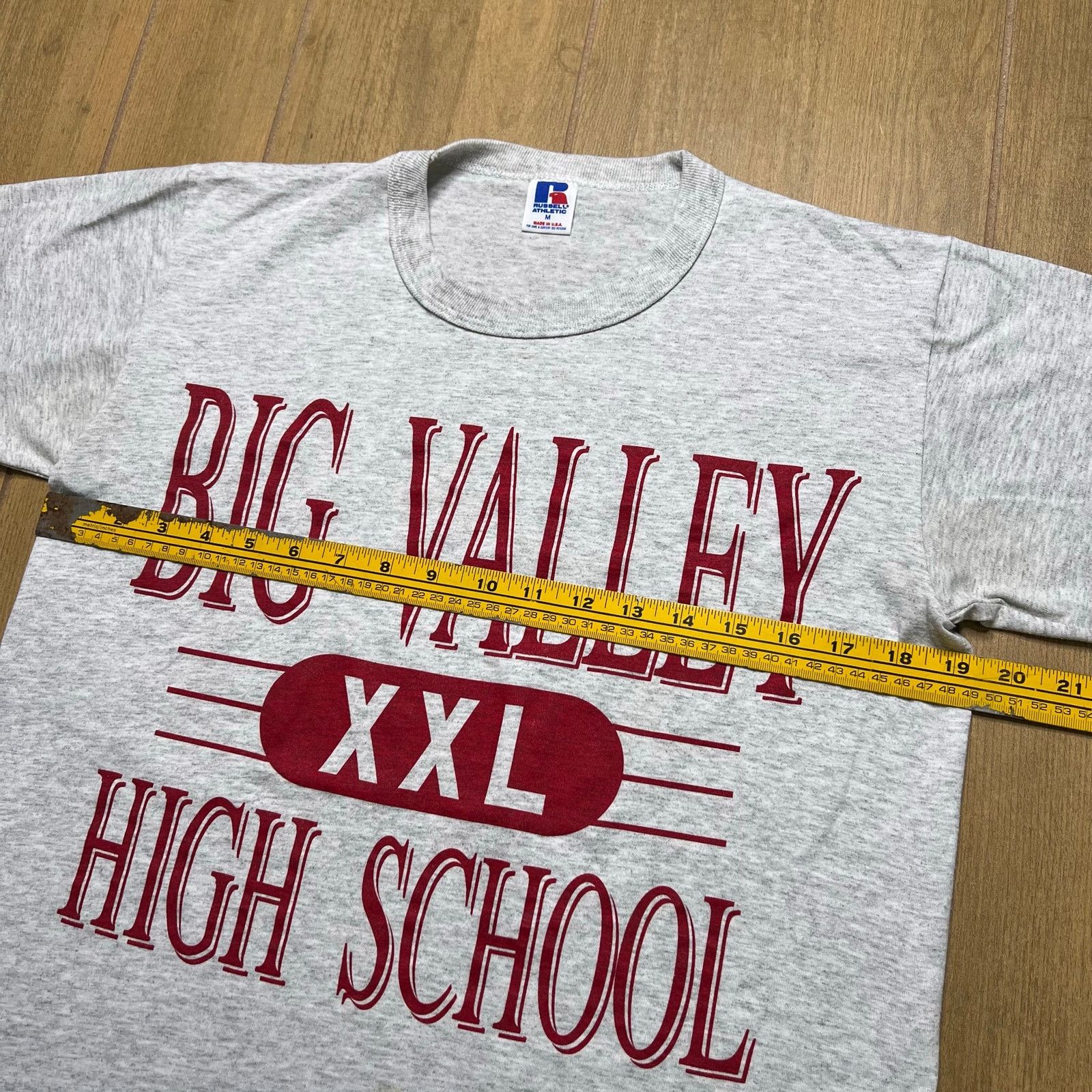 Russell Athletic Vintage Russell Athletic Big Valley T Shirt Sz M USA Made Size US M / EU 48-50 / 2 - 5 Thumbnail