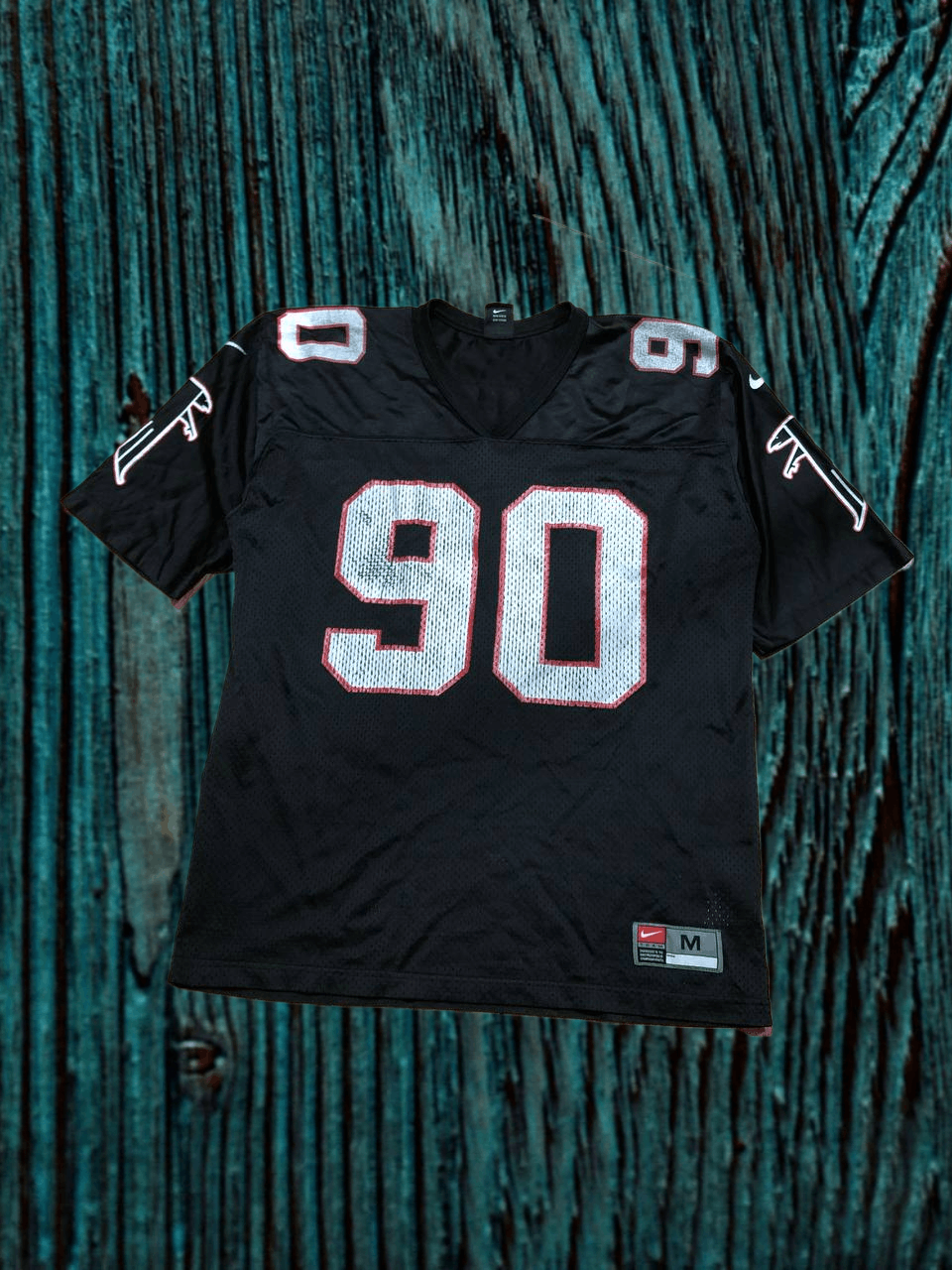 Nike Chuck Smith #90 Atlanta Falcons Black Team Nike Jersey Size US M / EU 48-50 / 2 - 1 Thumbnail