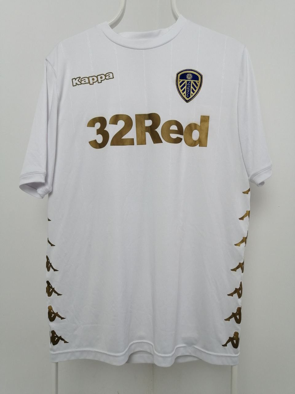 Soccer Jersey Leeds United kappa home football shirt 17/18 Jansson 18 ...