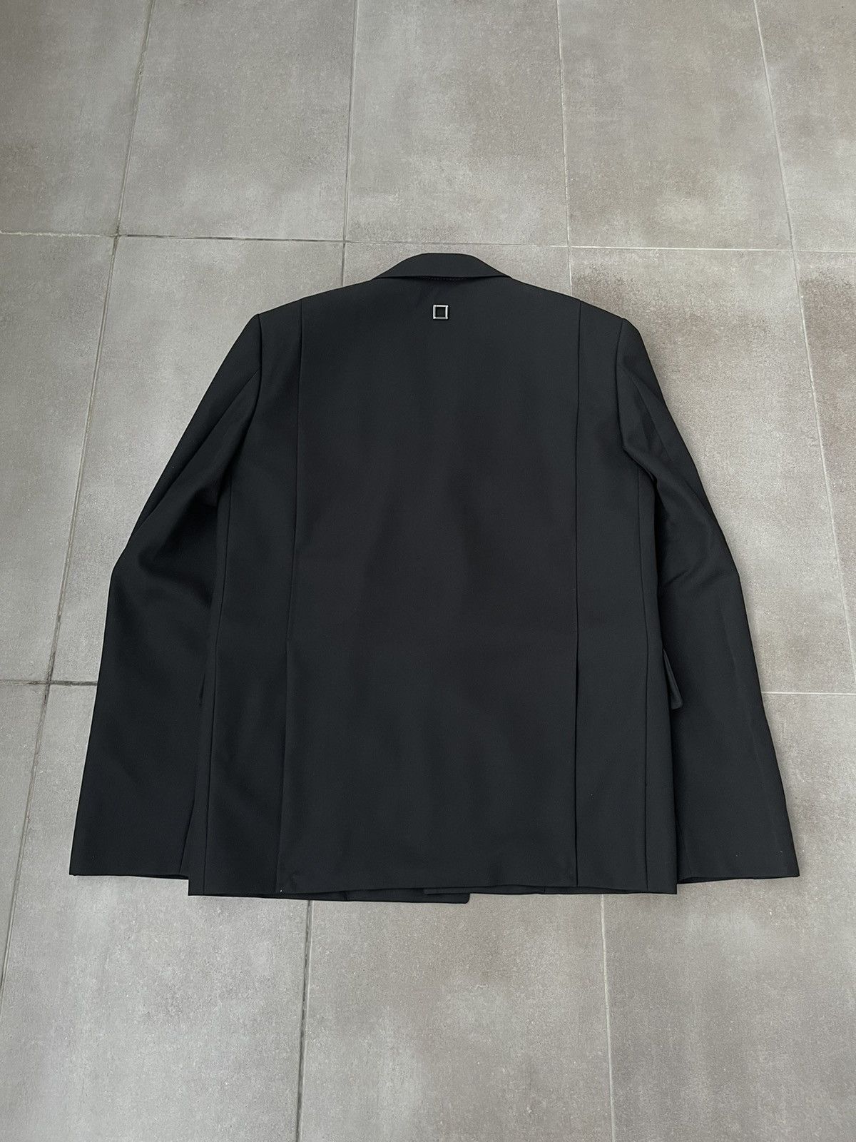 Wooyoungmi !DS! SS23 Wooyoungmi Black Blazer Jacket Size 38R - 15 Thumbnail