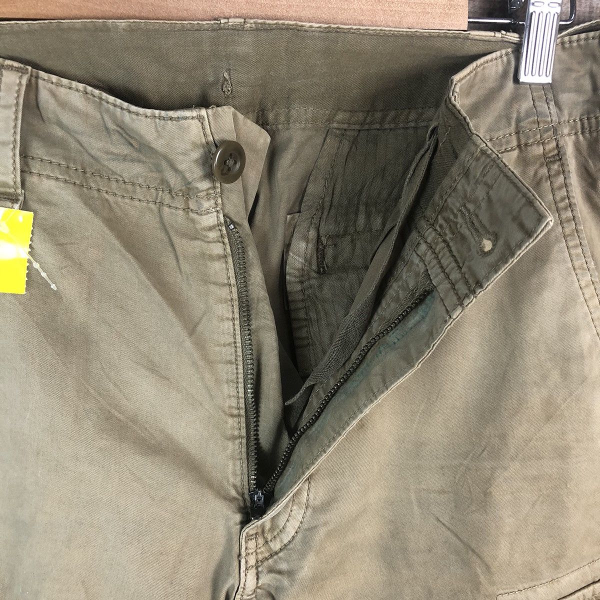 DLL Uniqlo utility Brown Cargo Multipocket Pants #C218