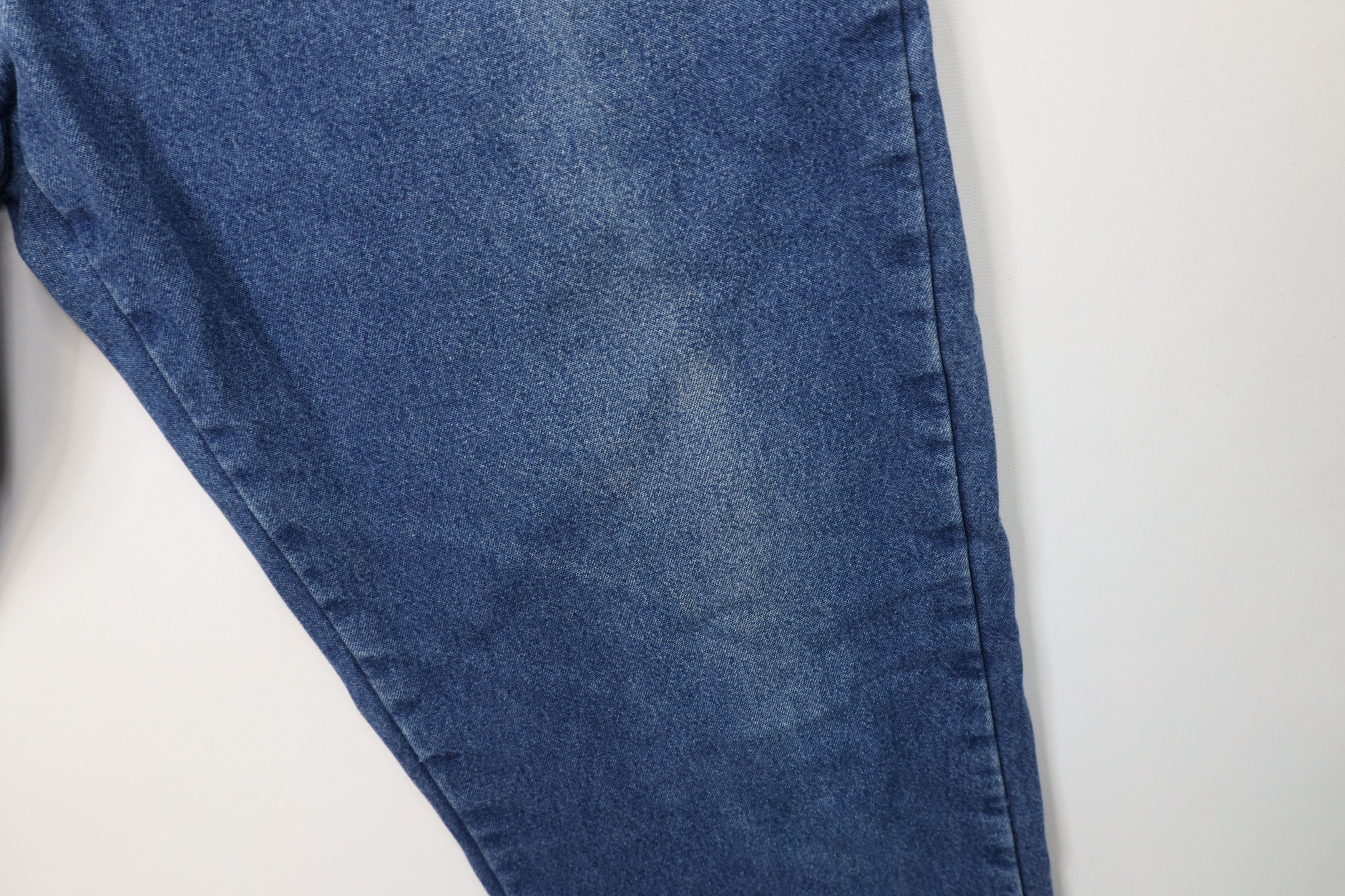 Dickies Vintage Dickies Lined Wide Leg Denim Jeans Blue Cotton Size US 36 / EU 52 - 7 Thumbnail