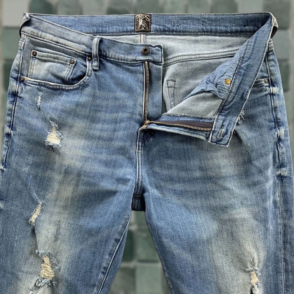 Prps PRPS Jeans Mens 38x35 Blue Bootcut Cotton Blend Regular Fit Mens ...