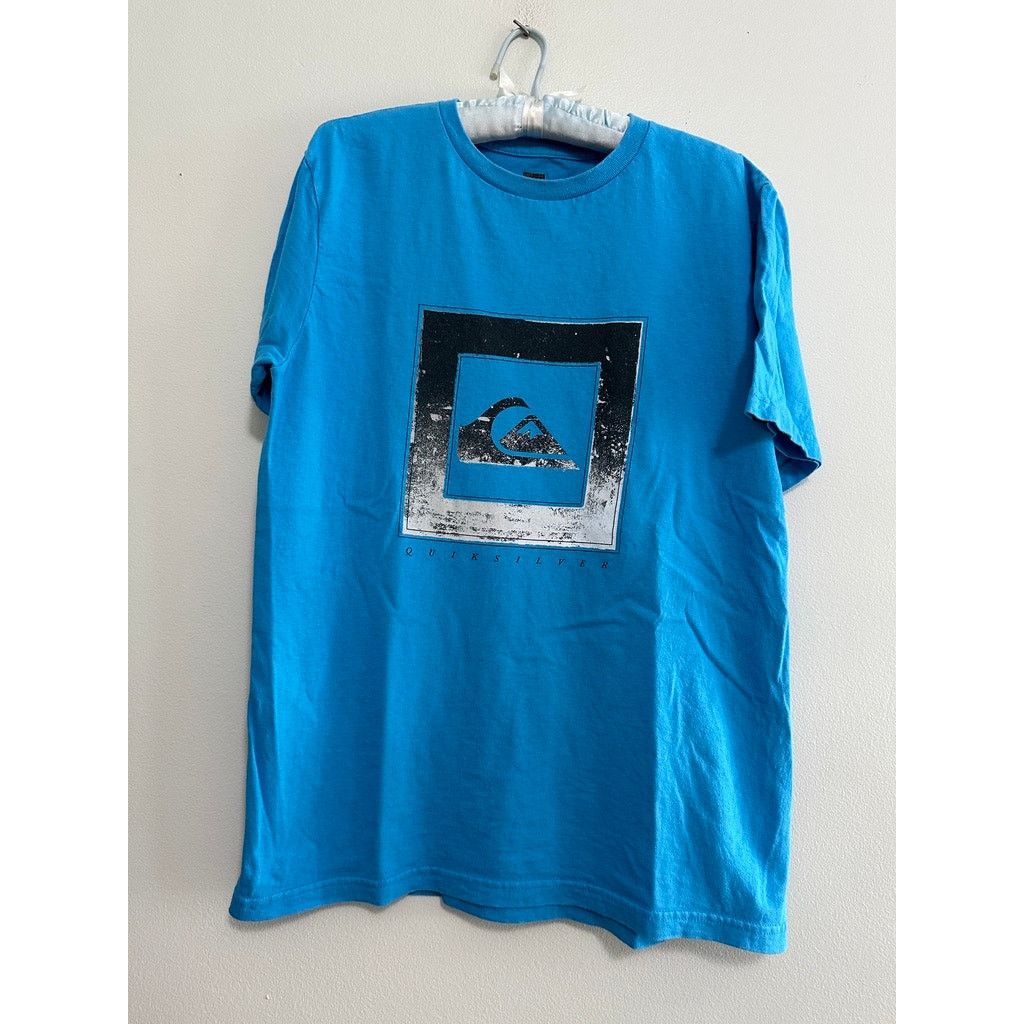 Quiksilver Quiksilver blue graphic short sleeve tee size M Size US M / EU 48-50 / 2 - 2 Thumbnail