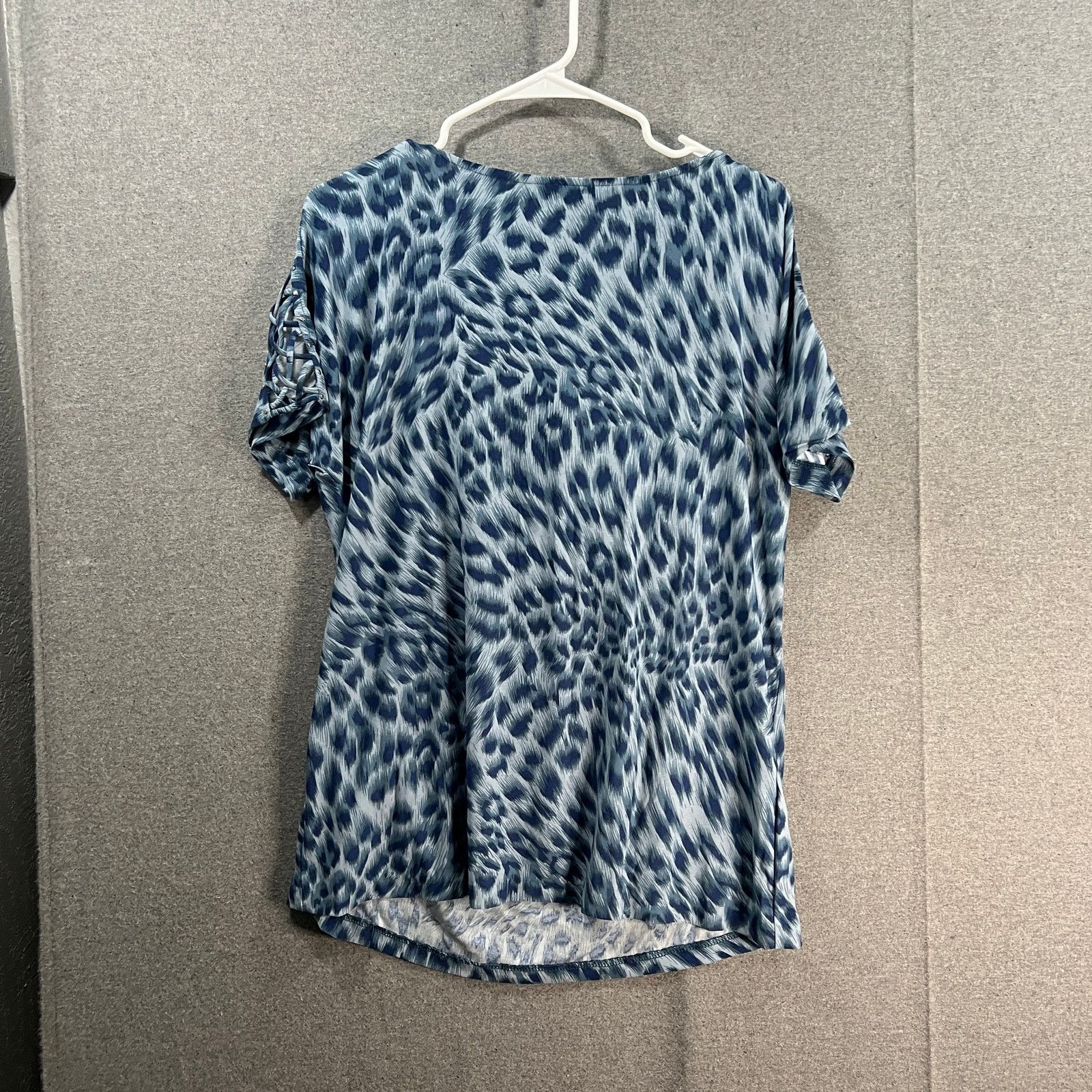 Other Attitudes by Renee Global Illusions Printed Tunic Rain Size M / US 6-8 / IT 42-44 - 2 Thumbnail