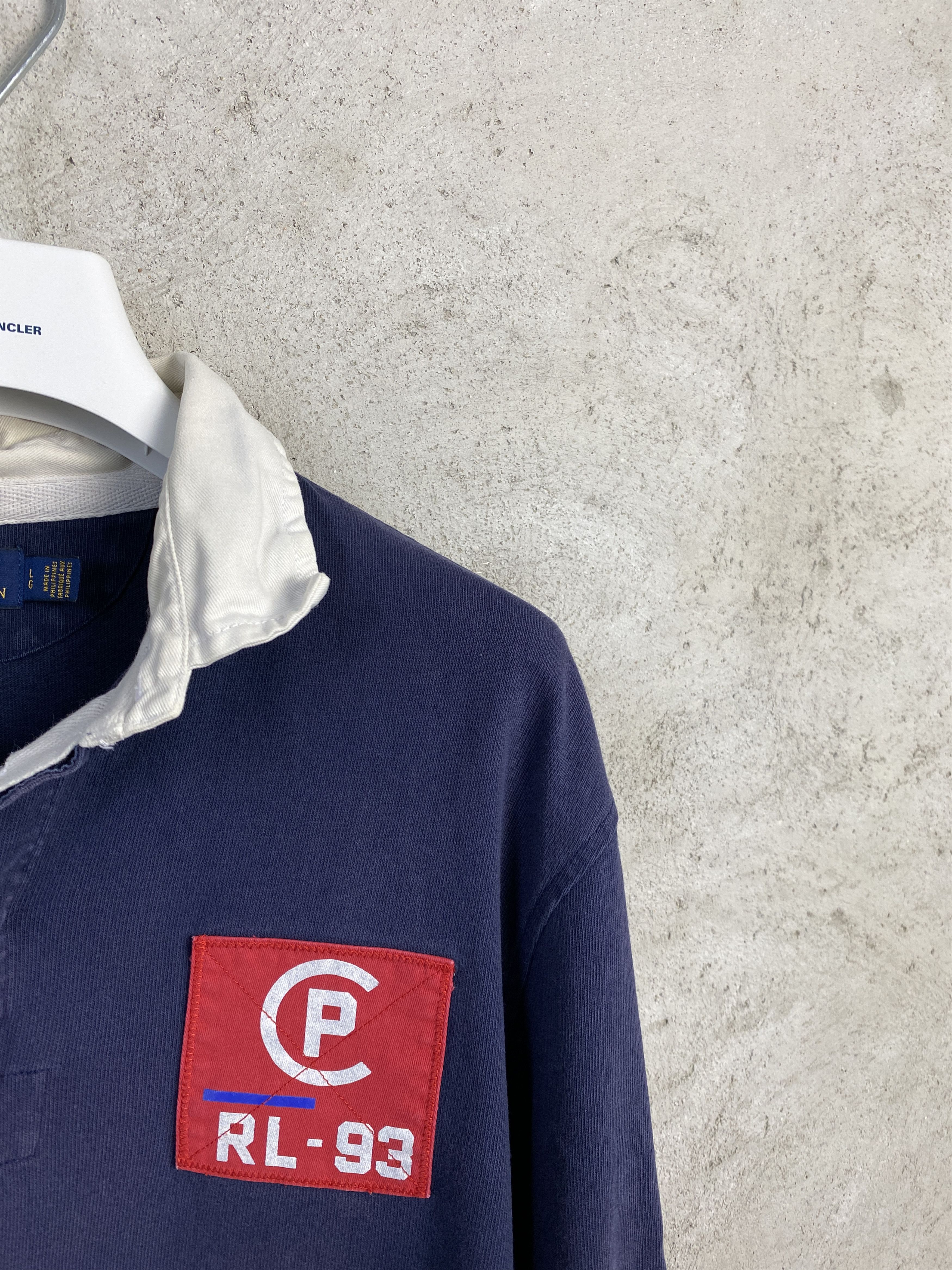 Polo Ralph Lauren Polo Ralph Lauren CP RL-93 rugby long sleeve polo shirt Size US L / EU 52-54 / 3 - 2 Thumbnail