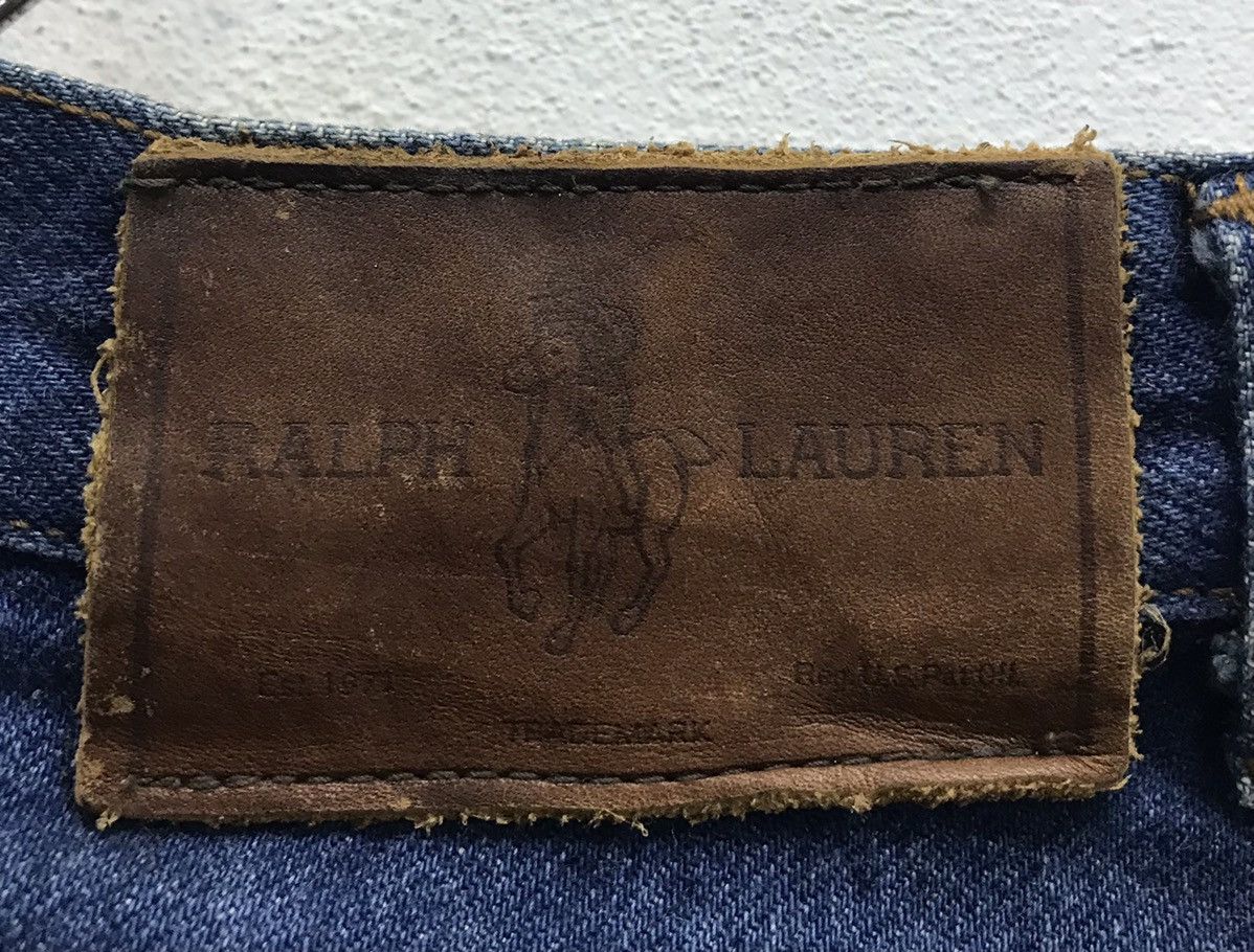 Ralph Lauren × Vintage Vintage Ralph Lauren Rough Wear Denim Pants Size US 27 - 8 Thumbnail