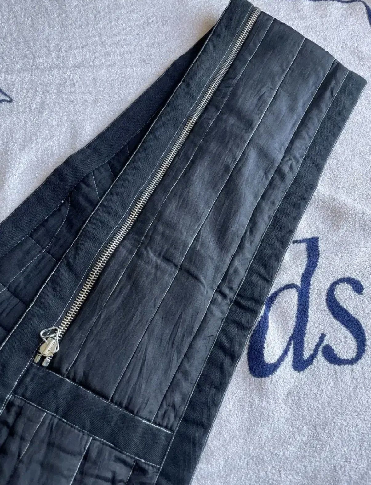 Dries Van Noten Dries Van Noten AW14 Silk Double Zipped Scarf Scarves Size ONE SIZE - 4 Thumbnail
