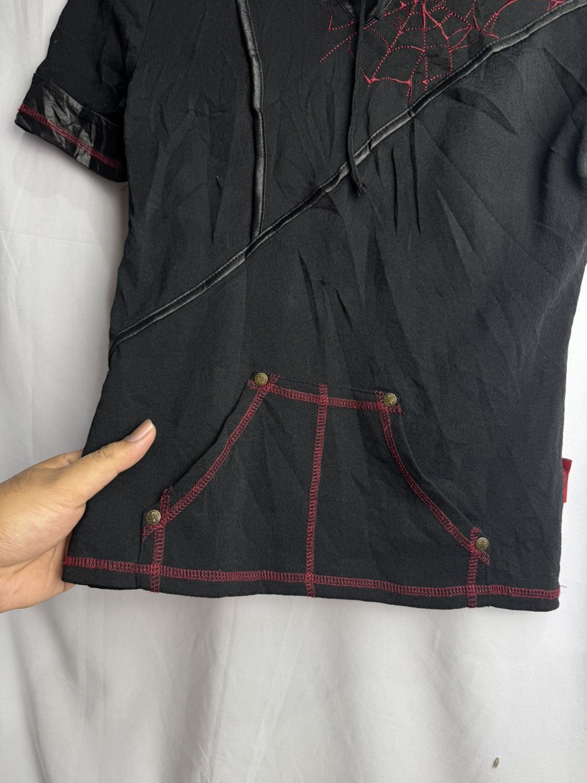 Hysteric Glamour × Japanese Brand Spider Archived Punk Style Hanarchy Japanese Hoodie Tees Size US S / EU 44-46 / 1 - 5 Thumbnail