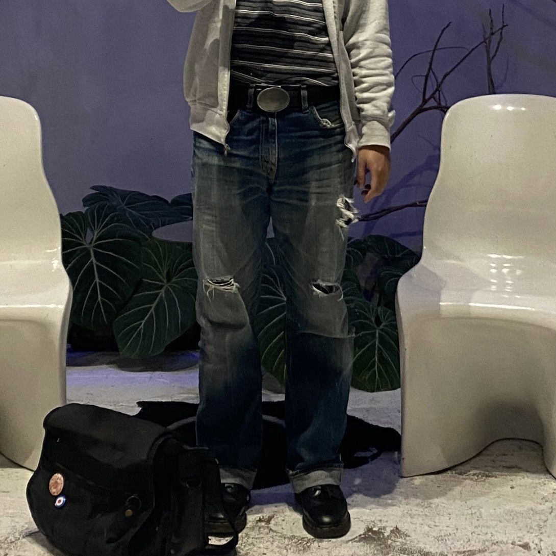 Number (N)ine Levis Number (N)ine Takahiro Miyashita Selvedge Jeans Size US 31 - 10 Thumbnail