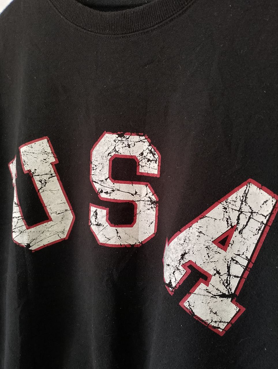 American Apparel U.S.A Spellout Big Graphic Print Oversized Sweatshirt Size US M / EU 48-50 / 2 - 3 Thumbnail