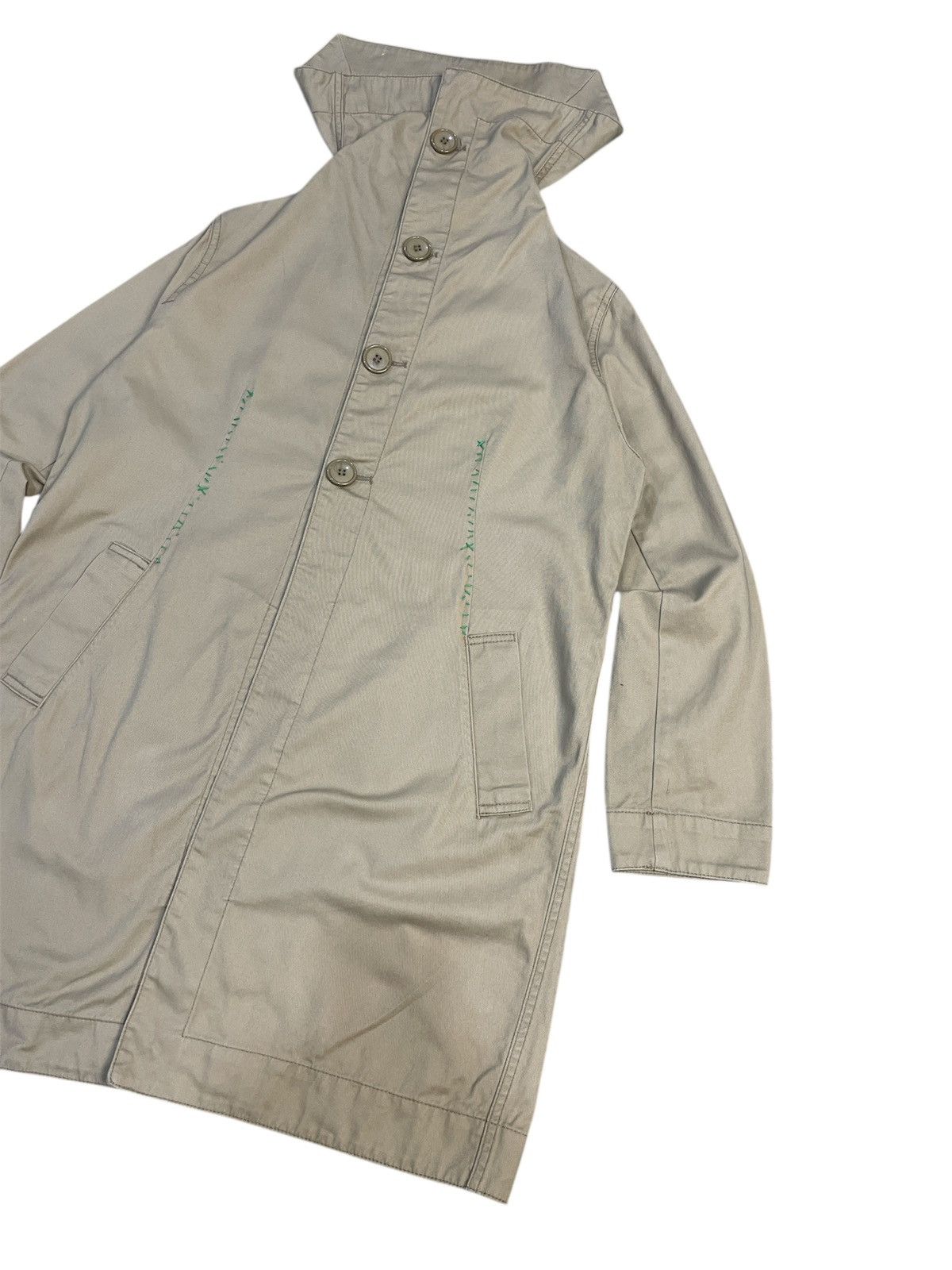 Issey Miyake Vintage Ne-net Japan Archive Hooded Long Coat Utility Parka Size US M / EU 48-50 / 2 - 4 Thumbnail