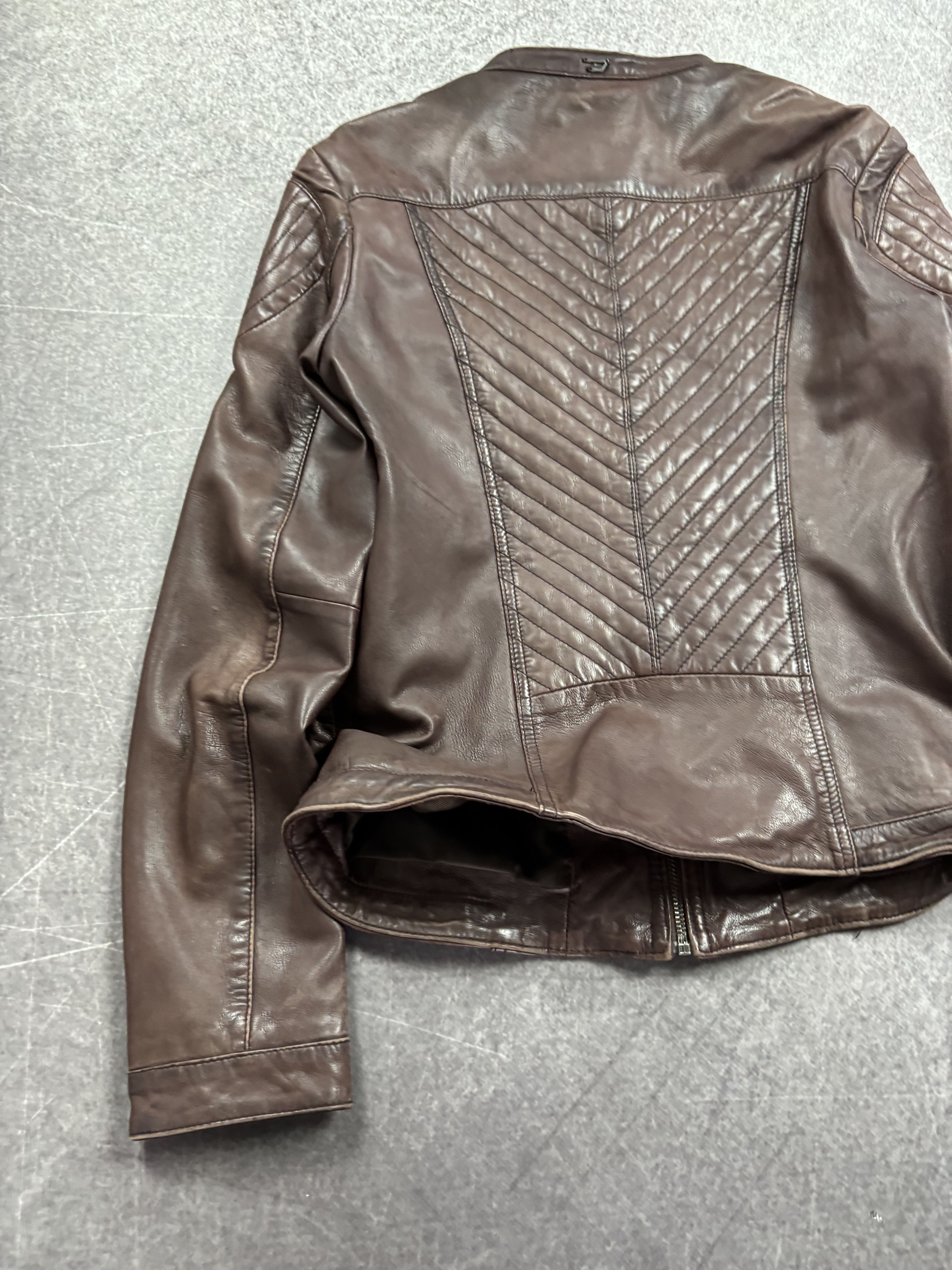 Diesel Rick Owens Type Yohji Yamamoto Style Diesel Leather Jacket Size US S / EU 44-46 / 1 - 5 Thumbnail
