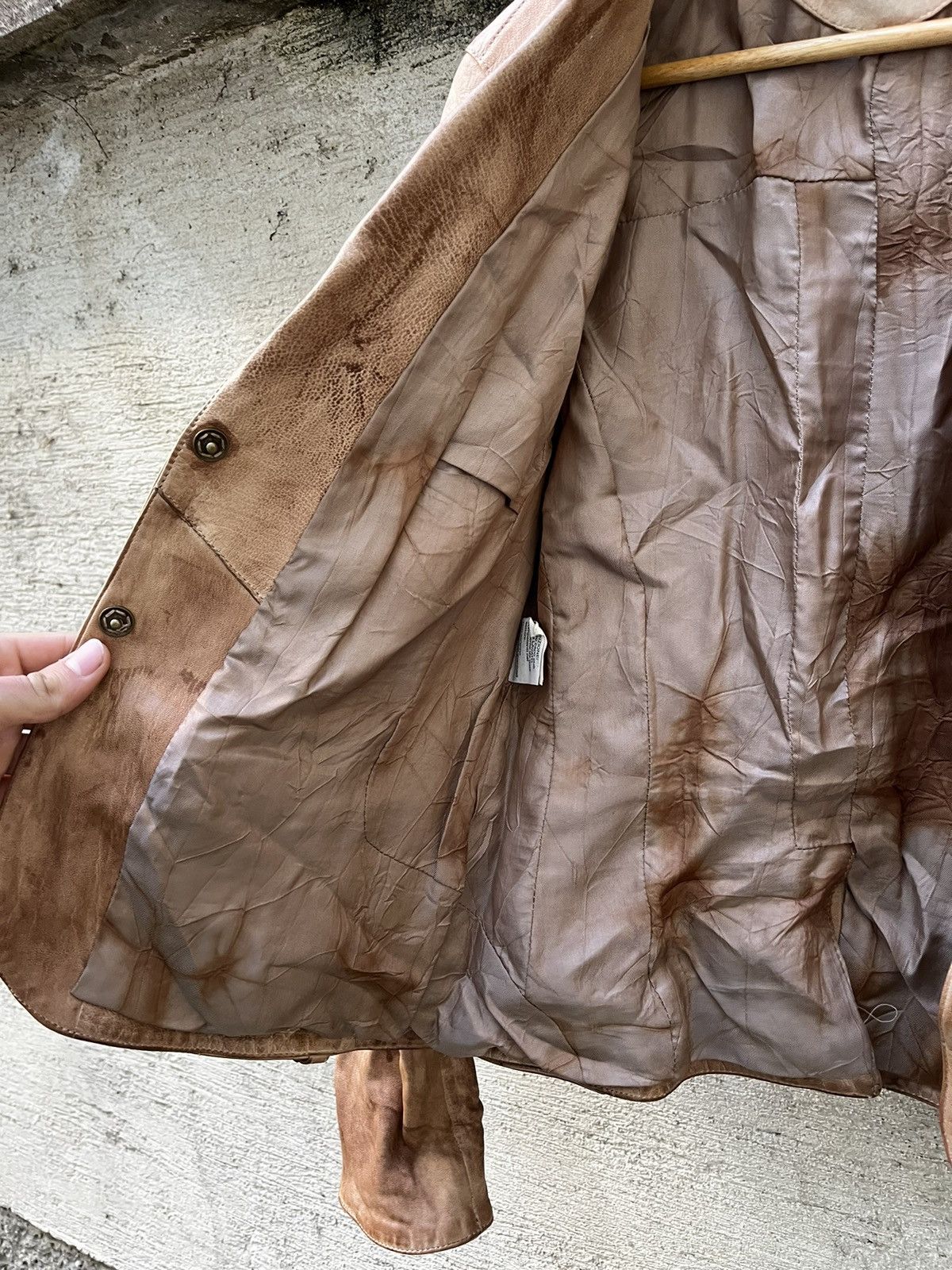 Other un solomondo effect „mestizo“ leather jacket Size M / US 6-8 / IT 42-44 - 4 Thumbnail