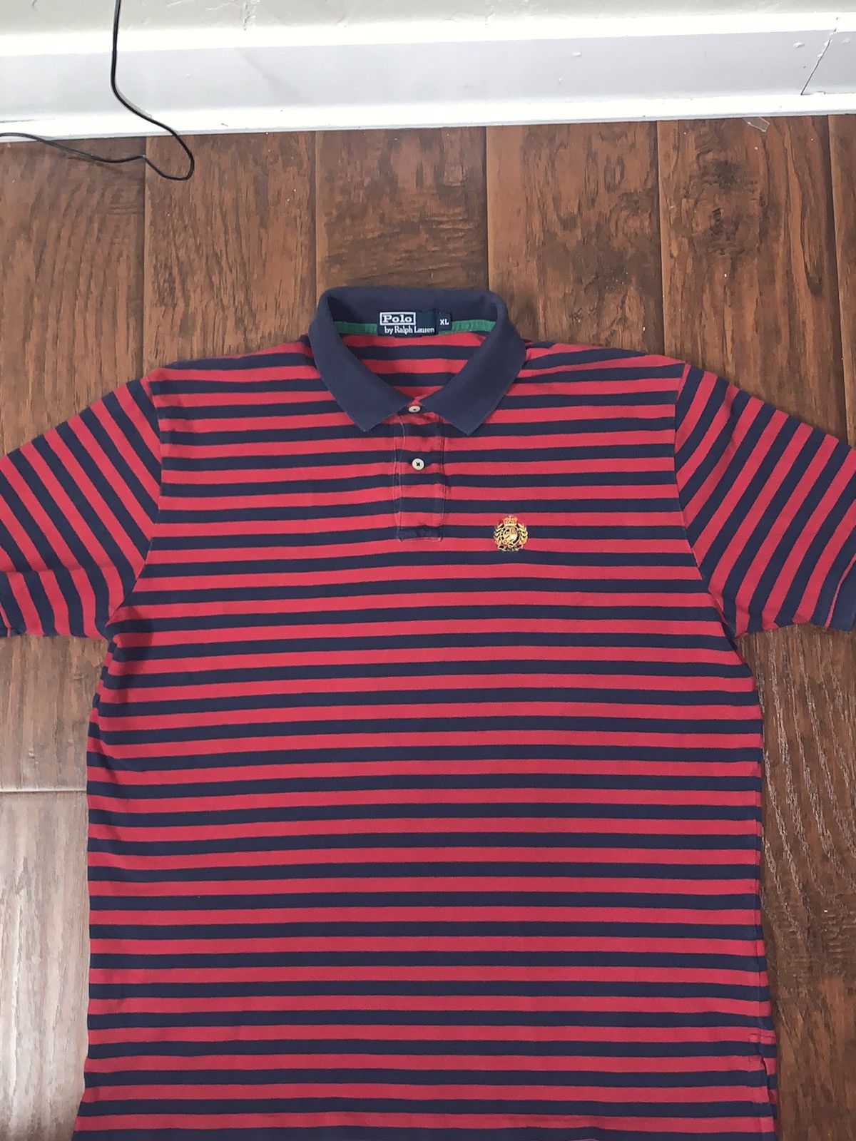 Polo Ralph Lauren Red and blue striped polo, Ralph Lauren Size US XL / EU 56 / 4 - 2 Thumbnail