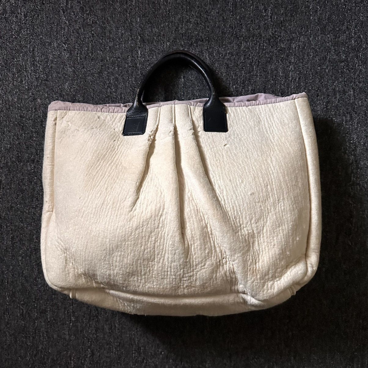 Comme des Garcons VINTAGE 80s/90s COMME DES GARCONS ARCHIVAL DISTRESSED BAG Size ONE SIZE - 3 Thumbnail