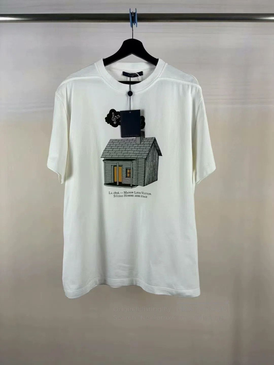 Louis Vuitton louis vuitton short sleeve printed t. Size US XL / EU 56 / 4 - 1 Thumbnail