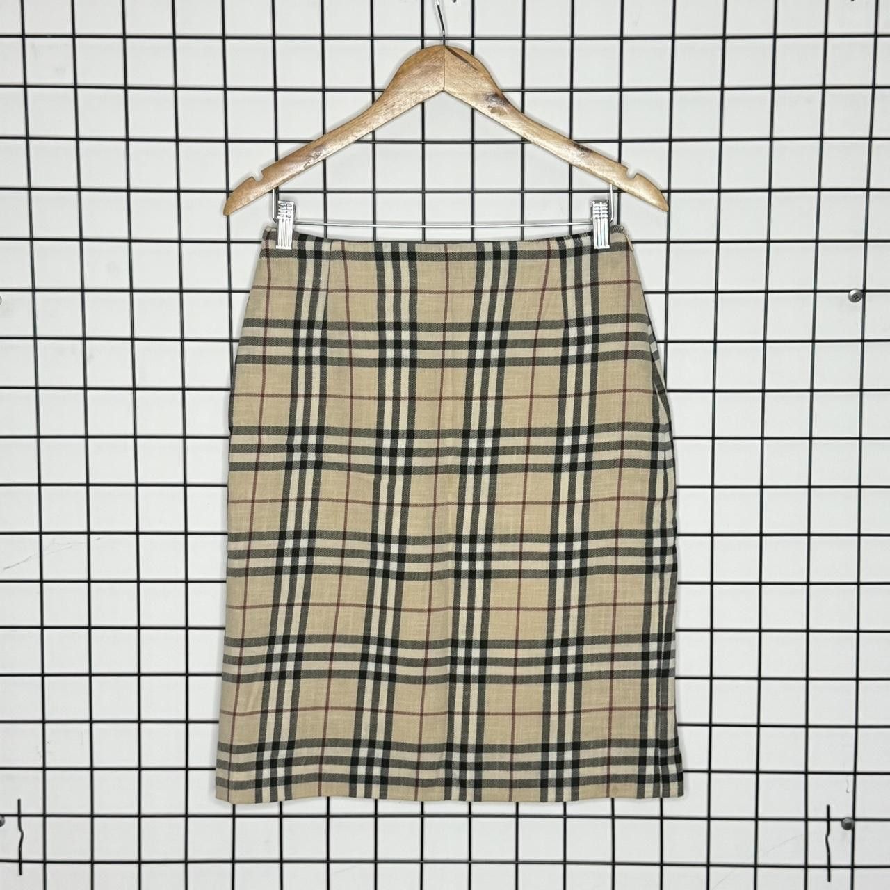Burberry Burberry Nova Check Pencil Skirt Size 34" / US 12 / IT 48 - 1 Thumbnail
