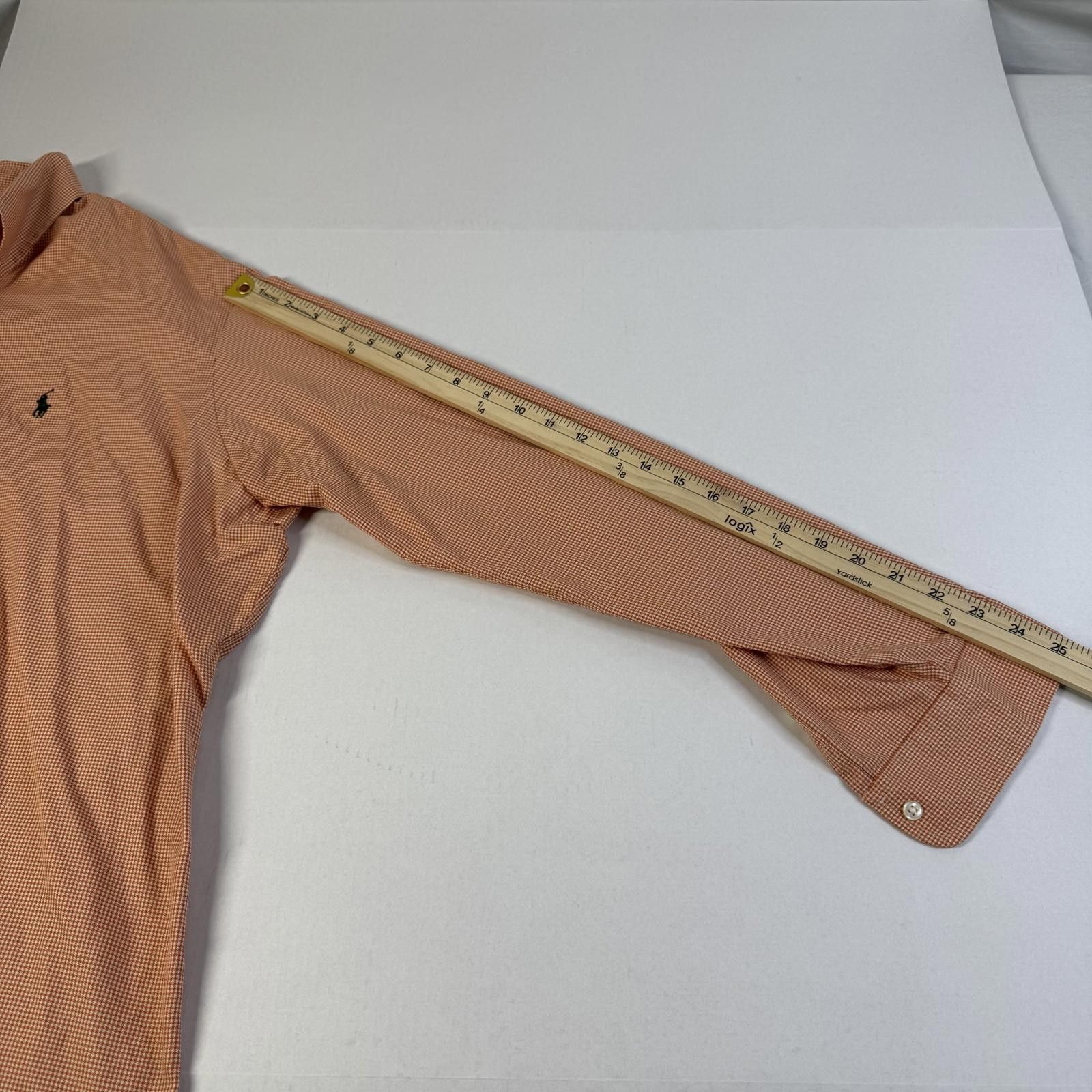 Polo Ralph Lauren Ralph Lauren Men’s Orange Long Sleeve Button Up Shirt XL Size US XL / EU 56 / 4 - 6 Thumbnail