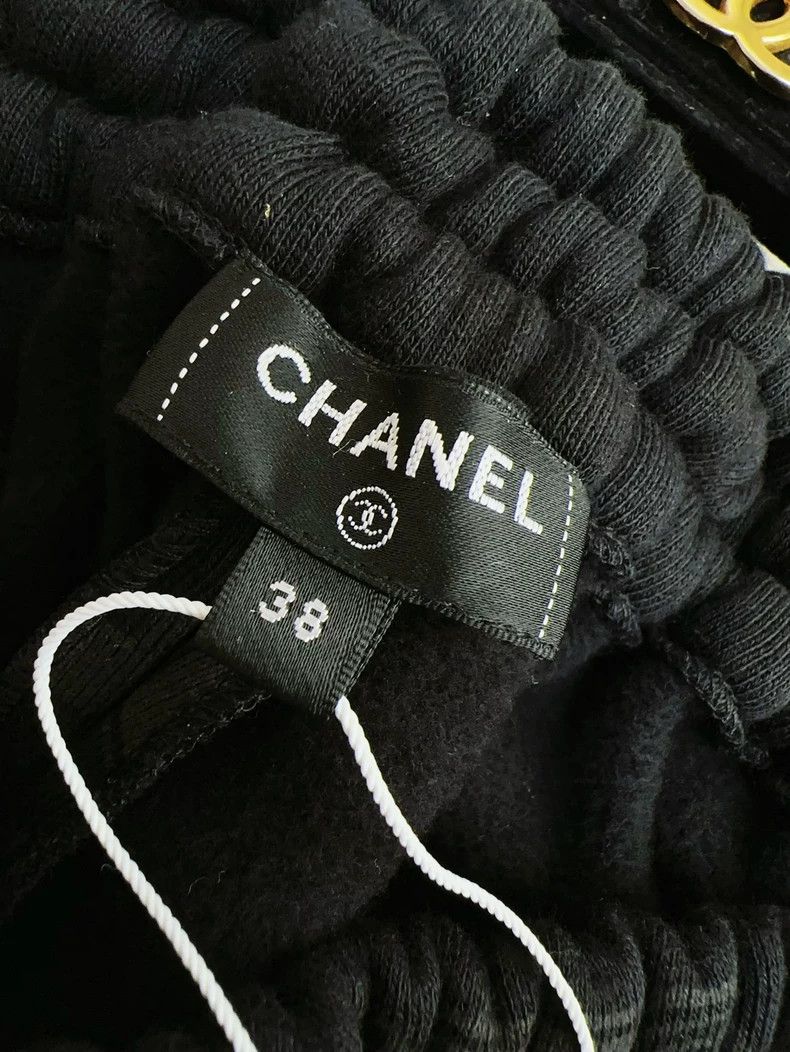 Chanel Chanel 23C early spring show black full-print diamond doub Size 25" / US 0 / IT 36 - 4 Thumbnail
