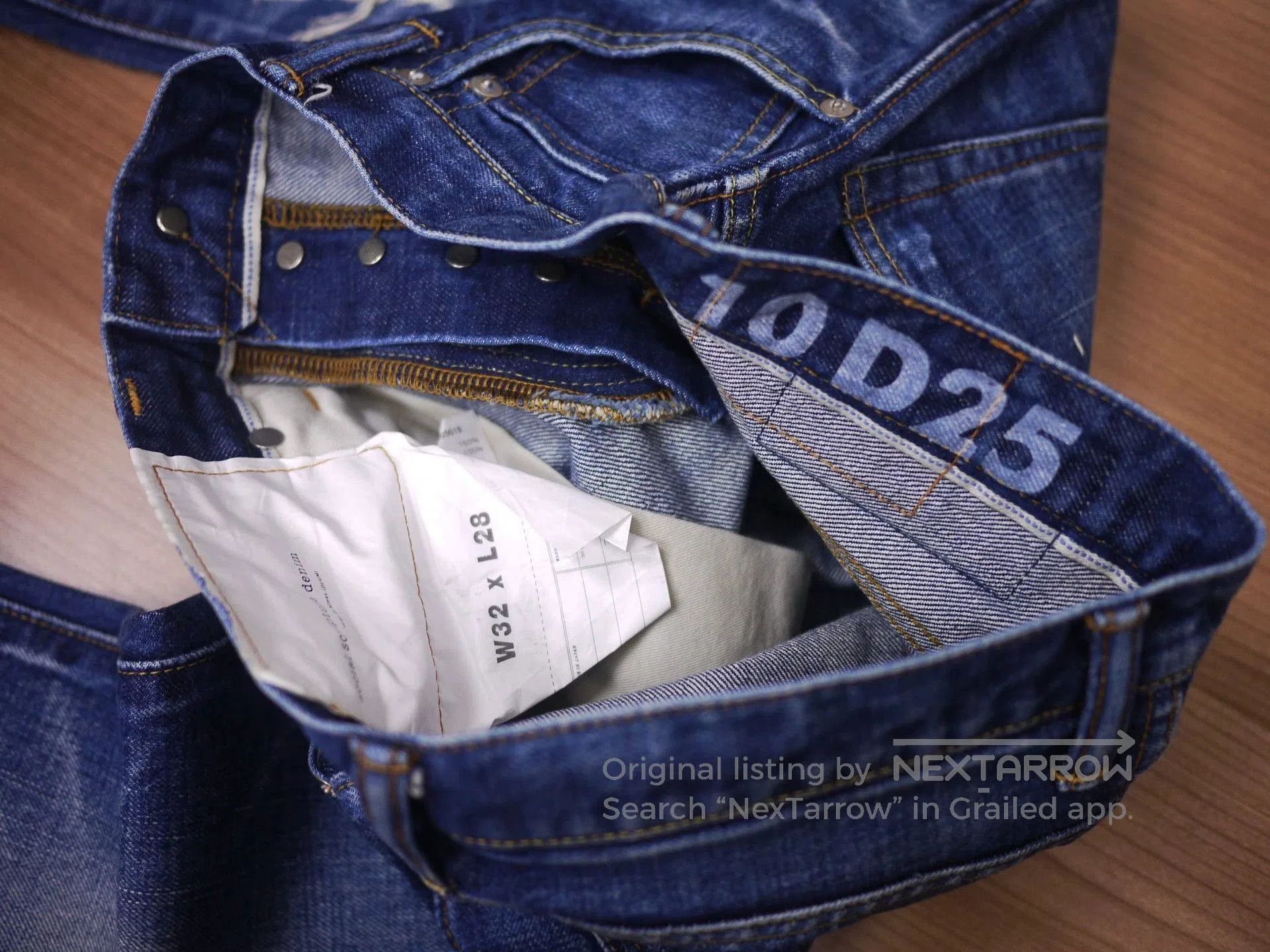Visvim Blue Distressed Denim Jeans Size 32. Size US 32 / EU 48 - 5 Thumbnail