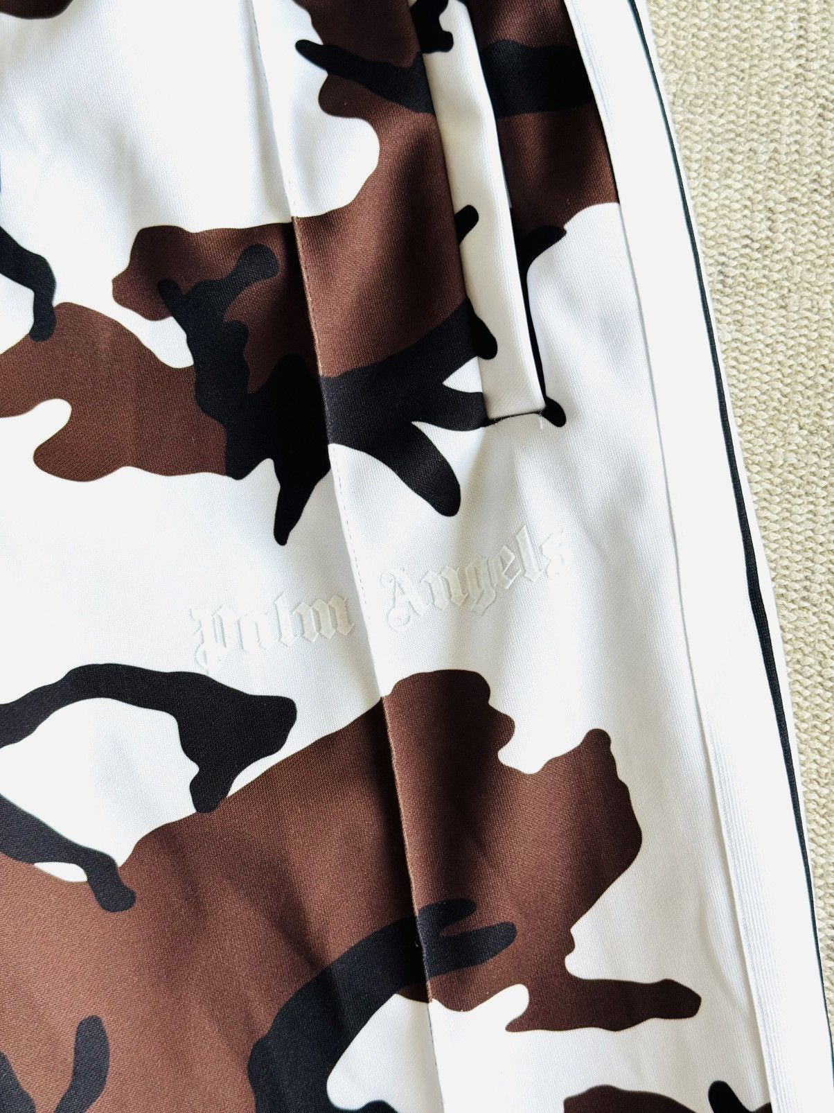 Palm Angels Palm Angels track pants black brown white camo sz M Size US 31 - 5 Thumbnail