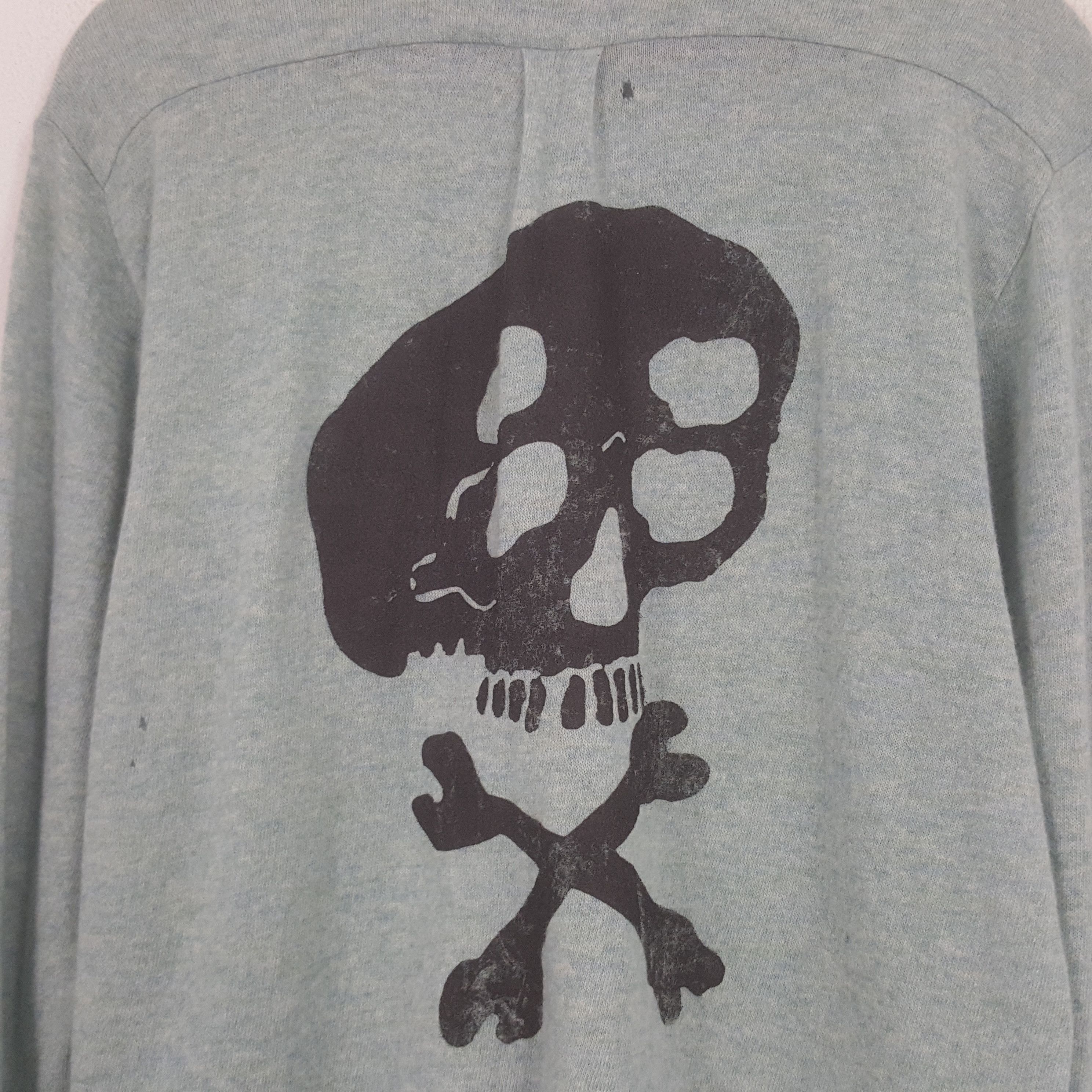 Kapital × Vintage Vintage Kapital Custom Art Skulls Button Up Shirt Size US M / EU 48-50 / 2 - 2 Thumbnail