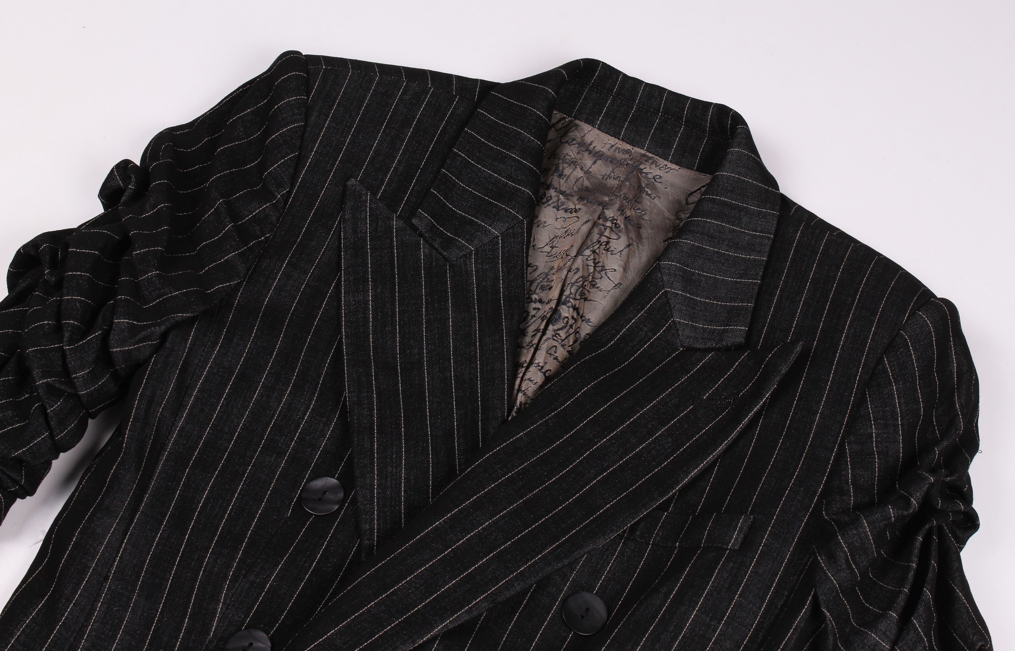 Jean Paul Gaultier × Vintage Jean Paul Gaultier Classique Vintage Striped Stunning Blazer Size M / US 6-8 / IT 42-44 - 5 Thumbnail
