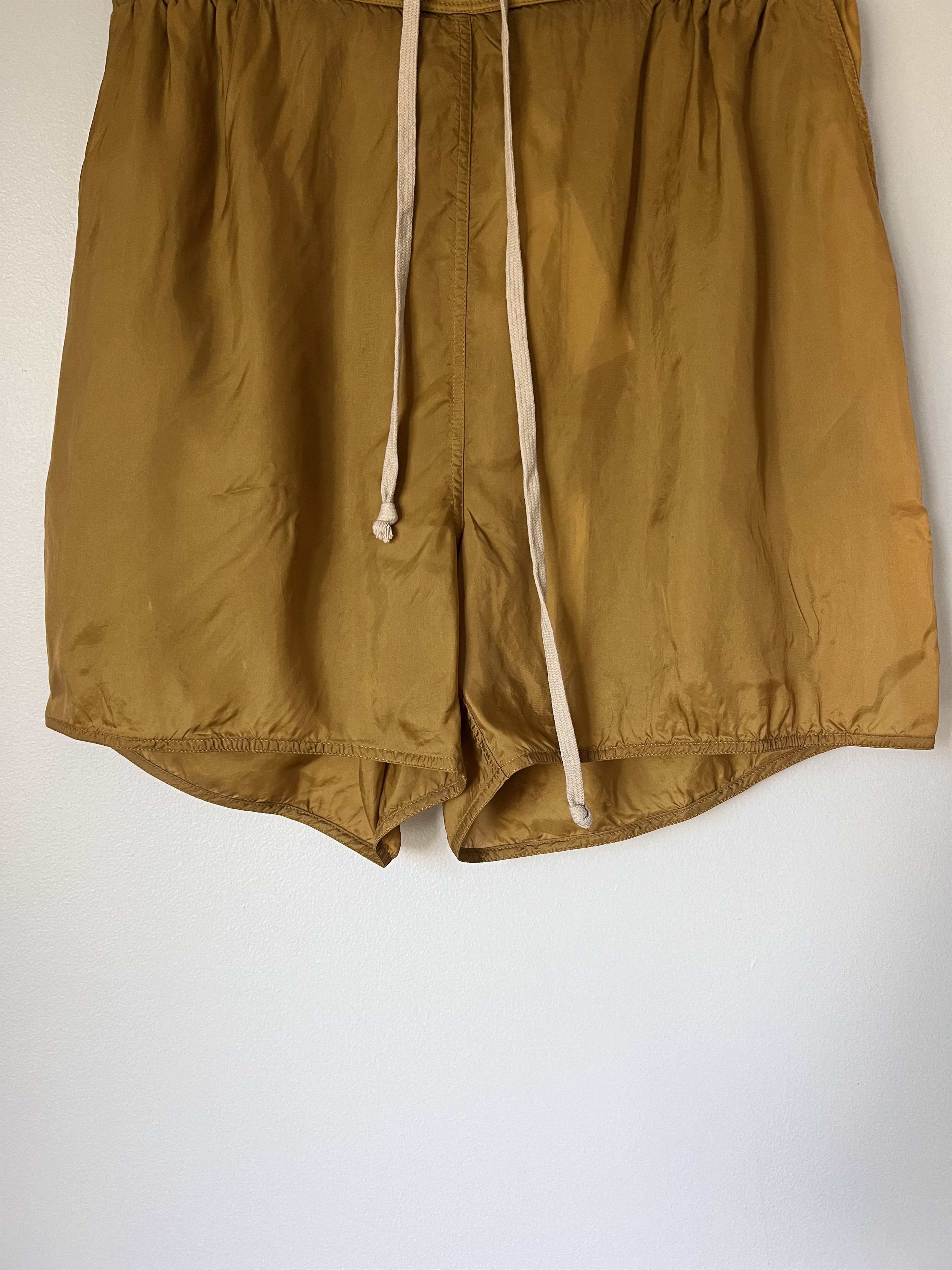 Rick Owens Rick Owens Boxing Shorts in Sulphate Yellow Size US 34 / EU 50 - 3 Thumbnail