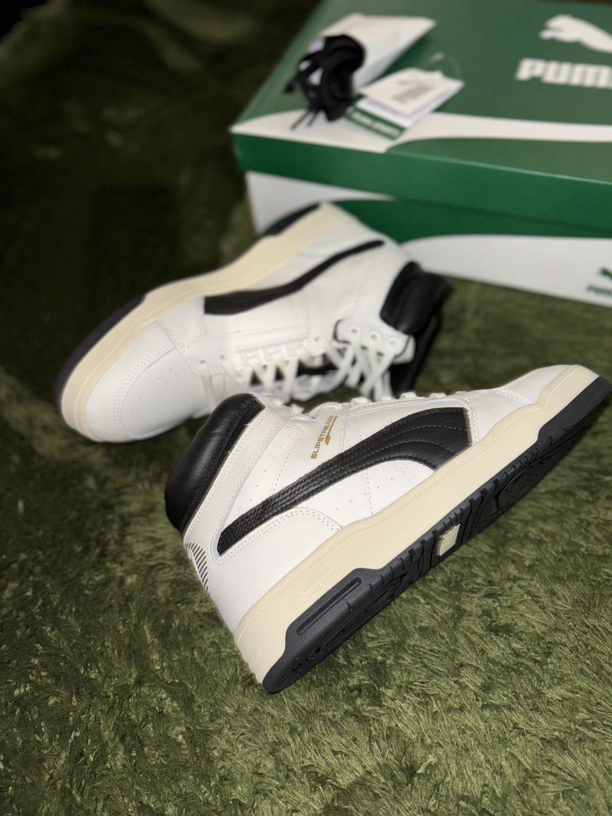 Puma [US10] PUMA 75th Anniversary Slipstream Mid PandaWhite/Black Size US 10 / EU 43 - 5 Thumbnail