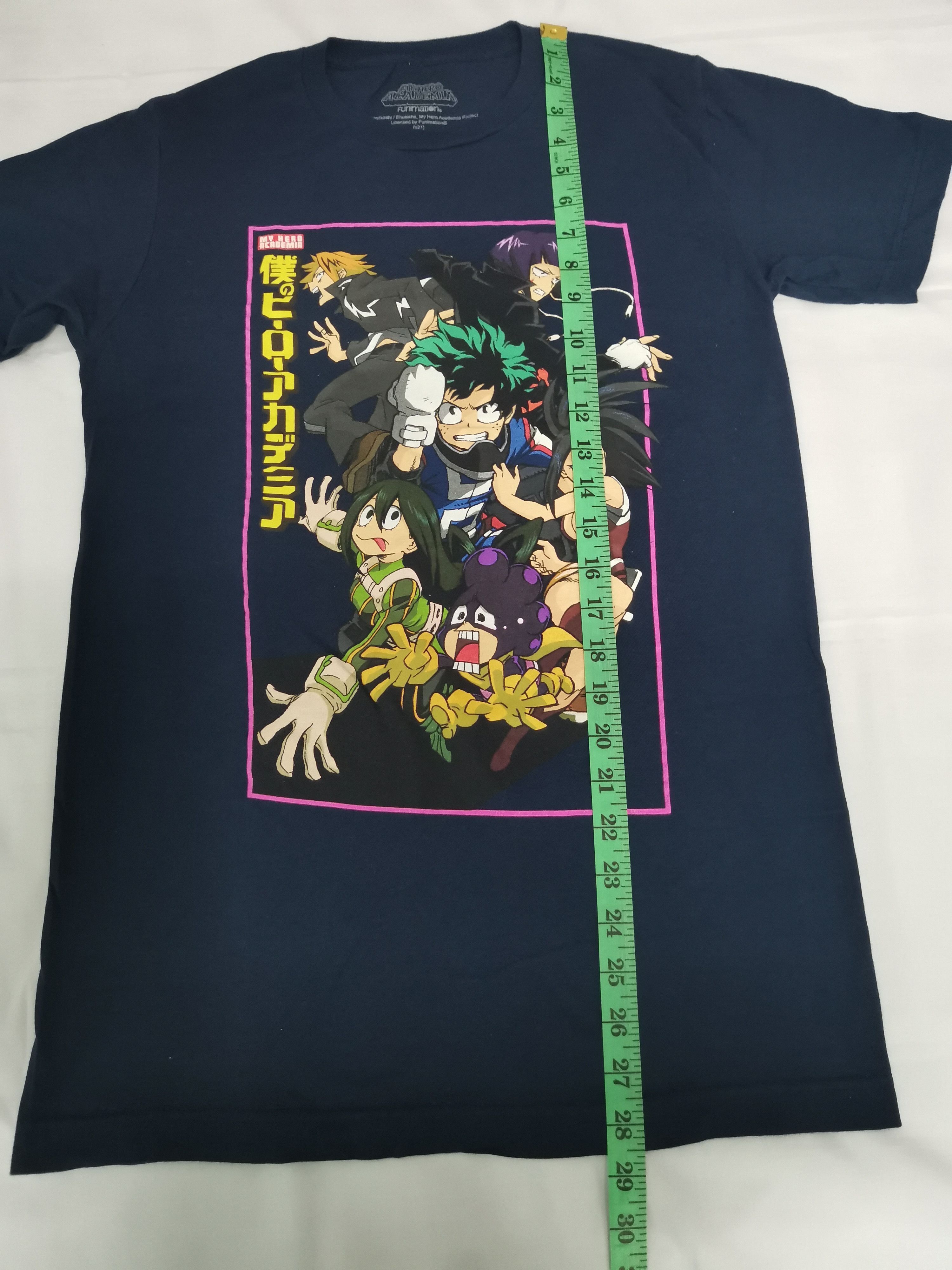 Anime My Hera Academia Japan Anime Tee Akira Bleach Devilman Size US S / EU 44-46 / 1 - 4 Thumbnail