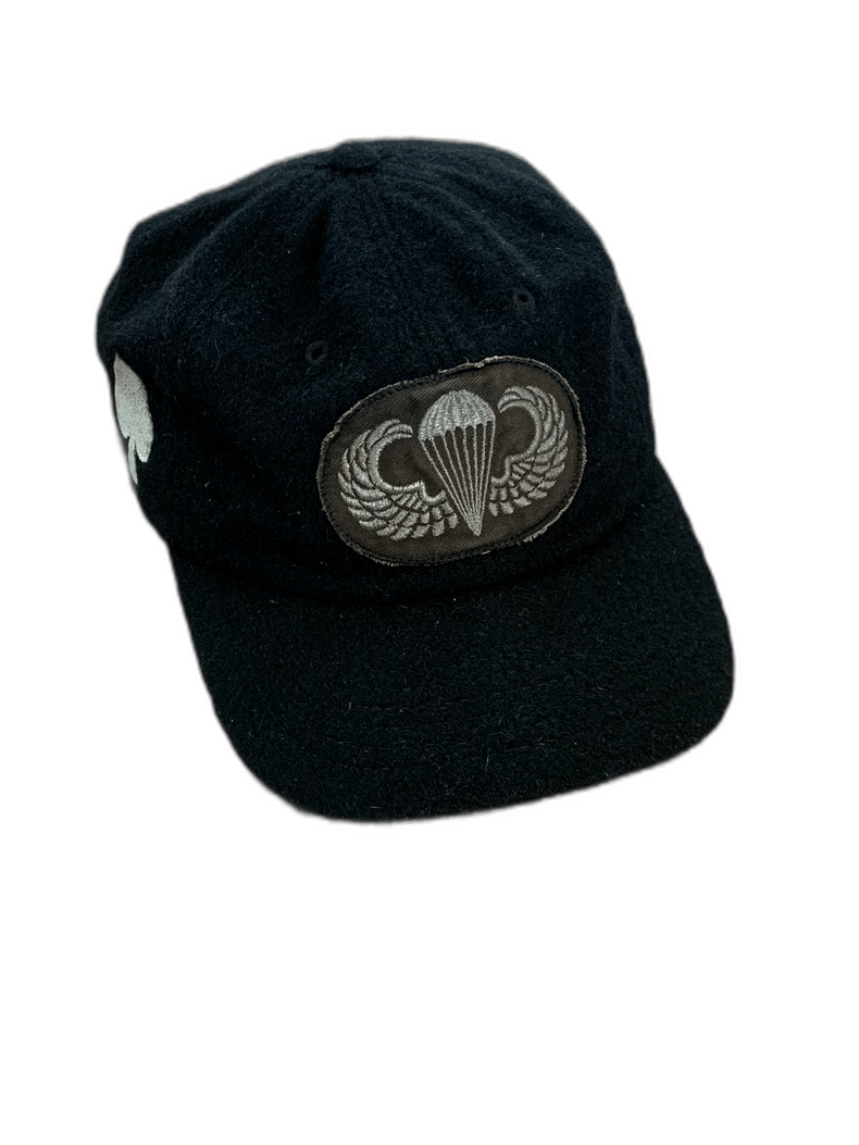the real mccoy black wool cap